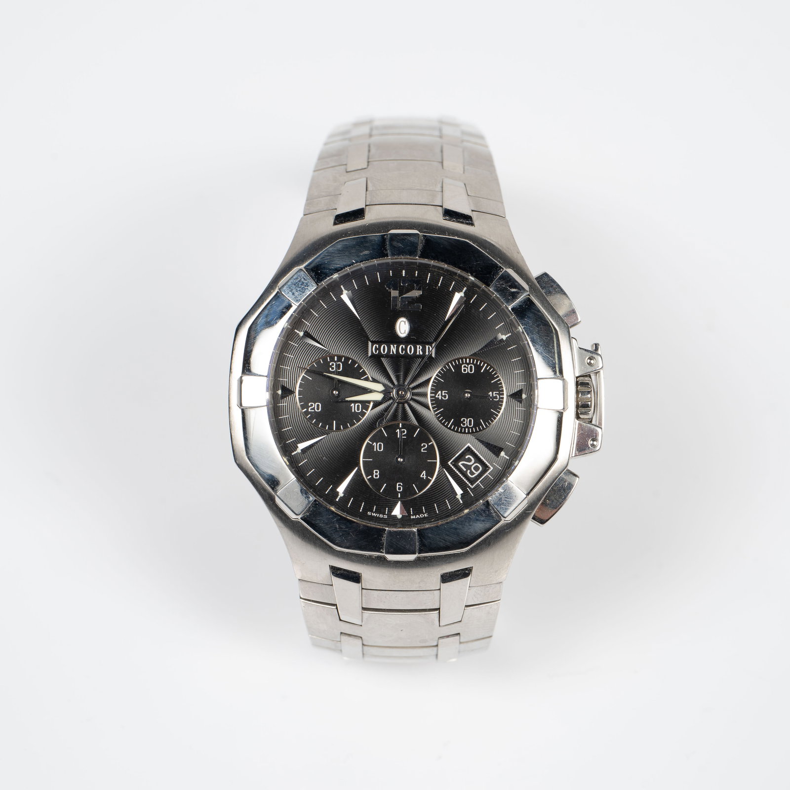 Concord Saratoga Chronograph Watch, 14.H7.1892 (1 of 4)