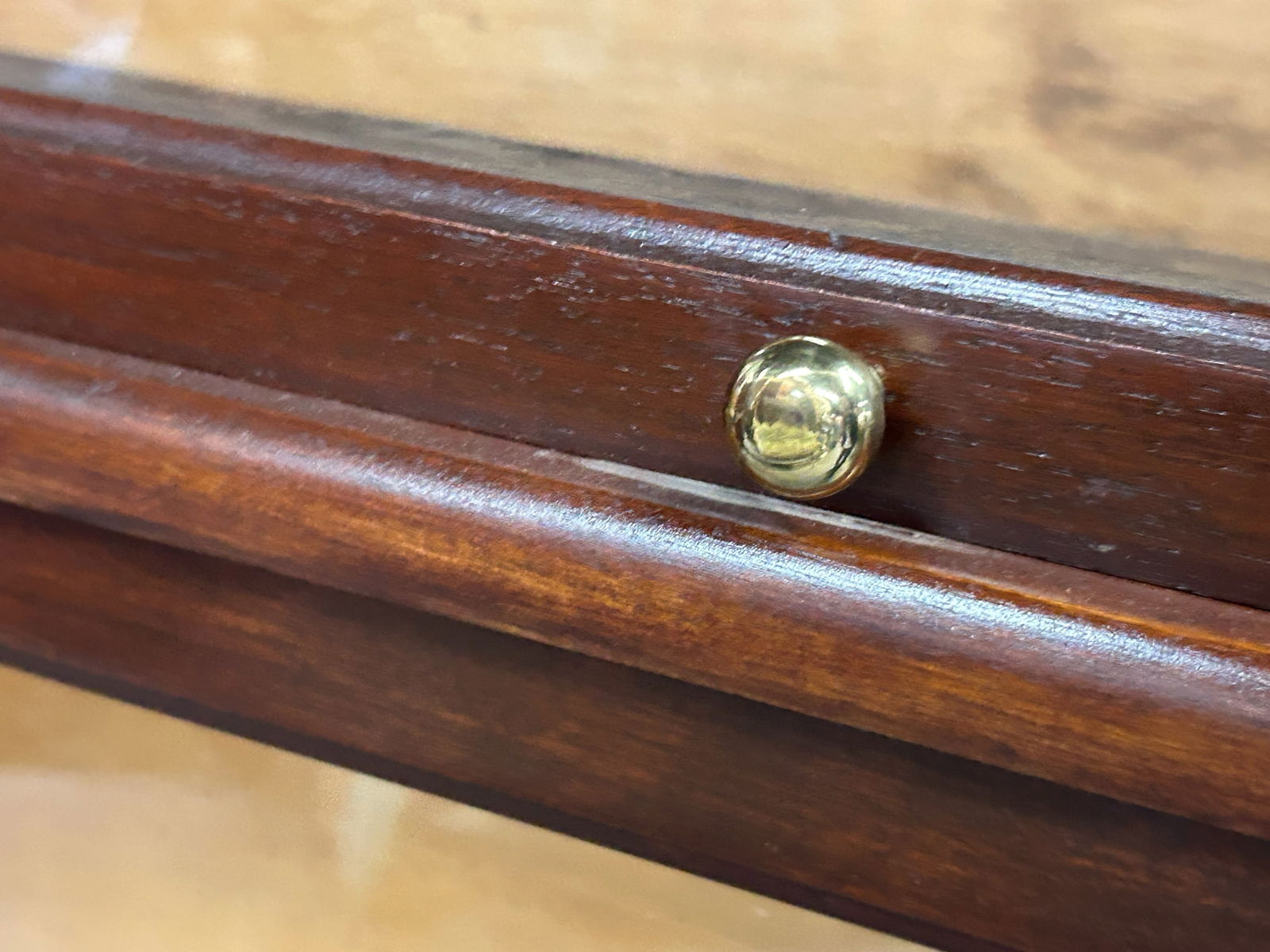 Mahogany Four Stack Barrister Bookcase. - 5