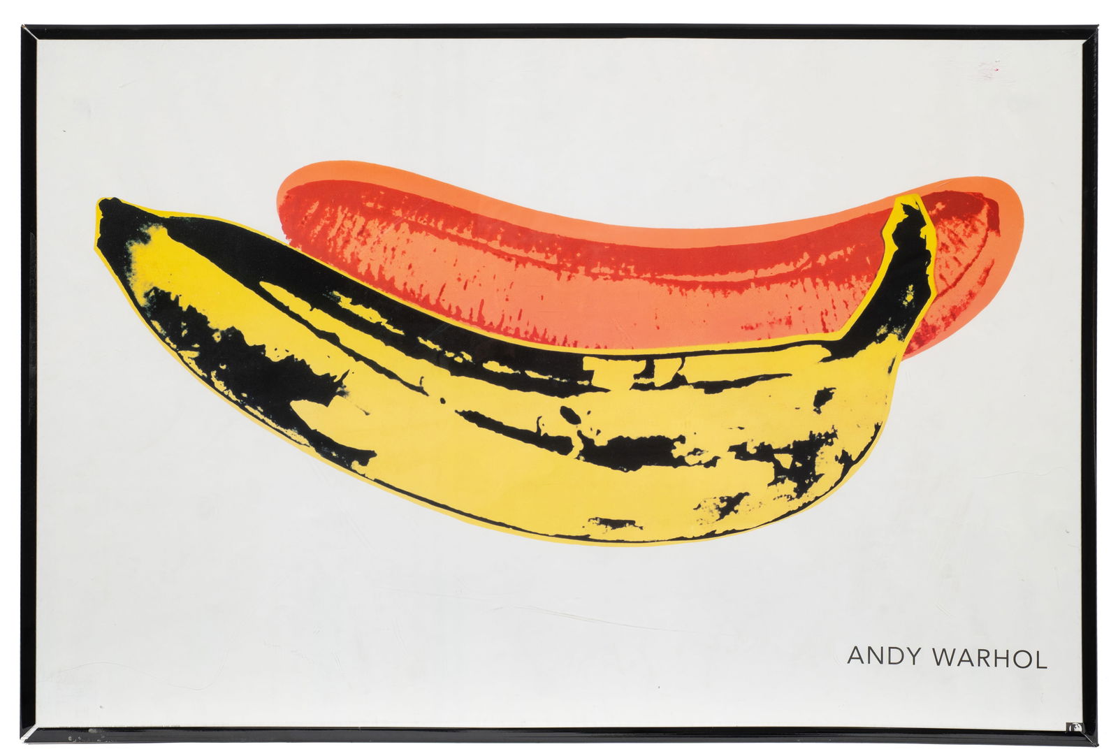 Banana, Offset Poster After Andy Warhol. (1 of 5)