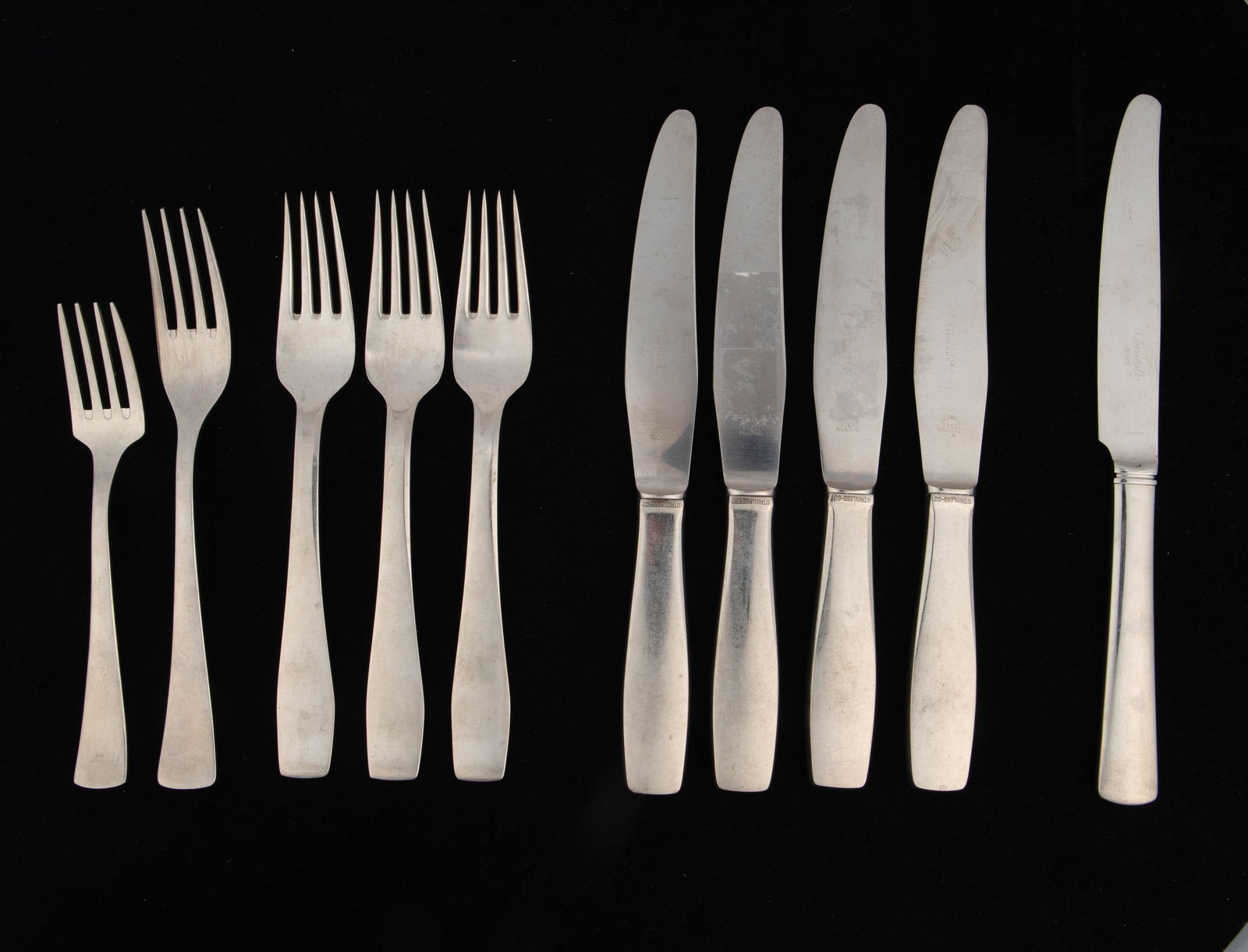 15 Pcs. Stainless Flatware, Mostly Georg Jensen. - 2