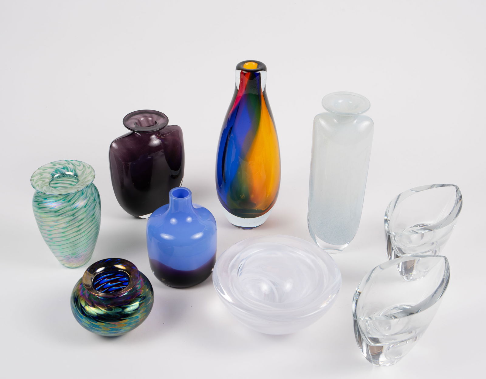 Lot of Art Glass - Kosta Boda, Glass Eye Studio. (1 of 9)