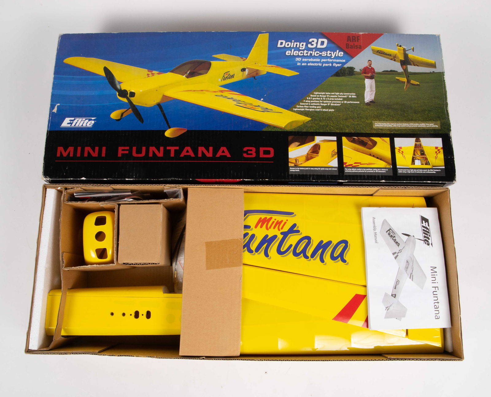 4 RC Remote Control Planes- Parkzone, E-flite, etc - 4