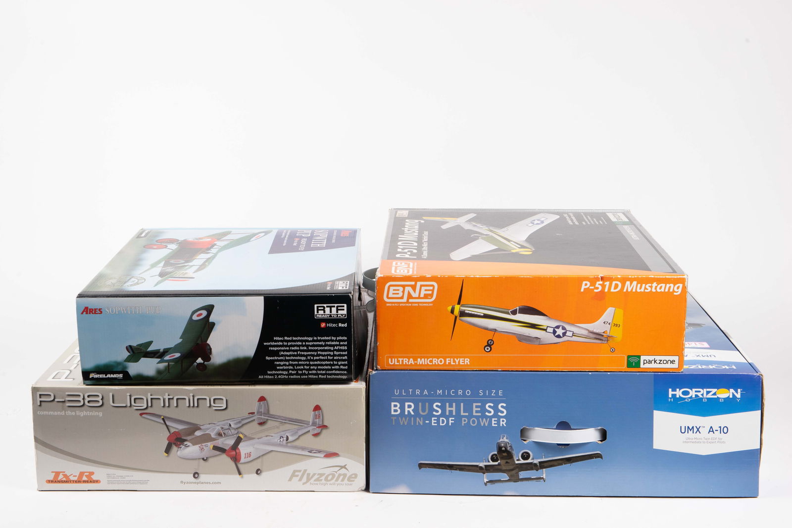 Lot of 4 RC Airplanes- Horizon Flyzone, RTF, etc. (1 of 6)