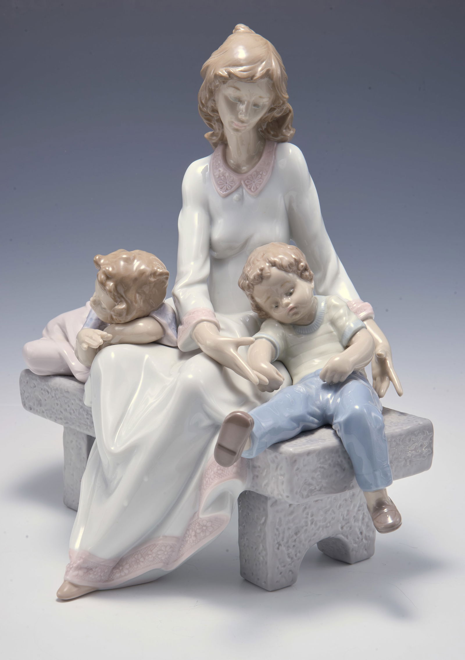 Lladro No. 6765, "An Afternoon Nap" Figure. (1 of 5)