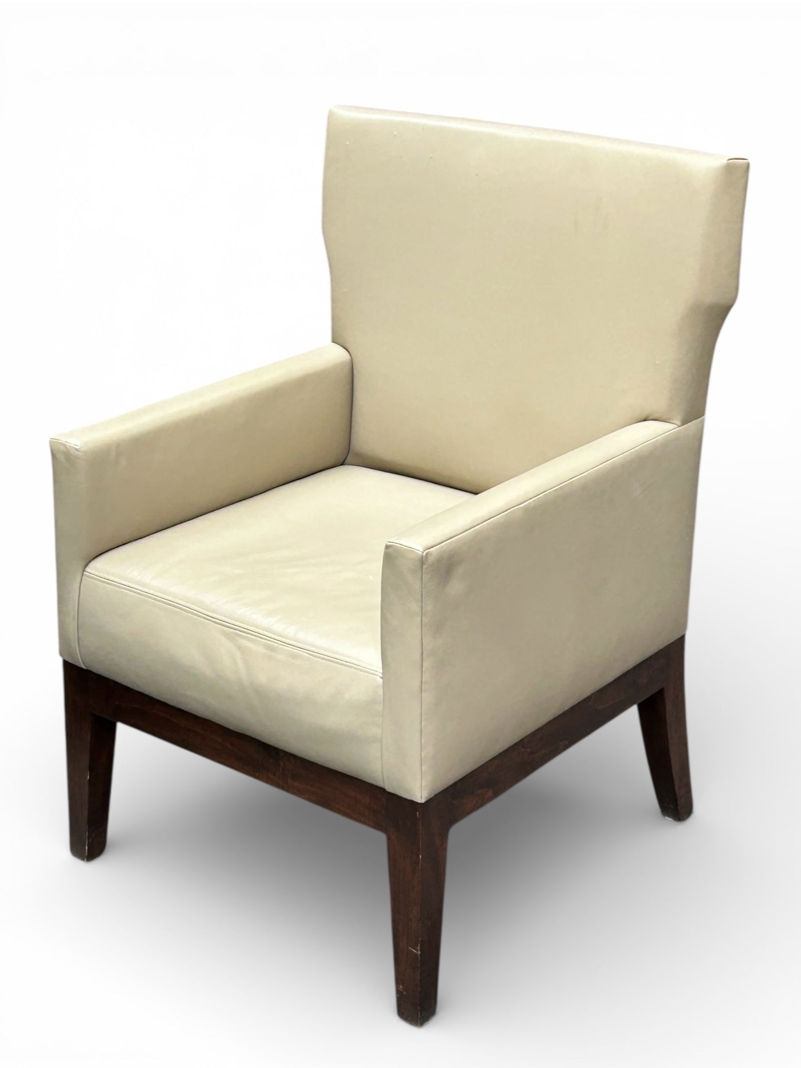 Christian Liaigre Design Style Leather Armchair. (1 of 7)