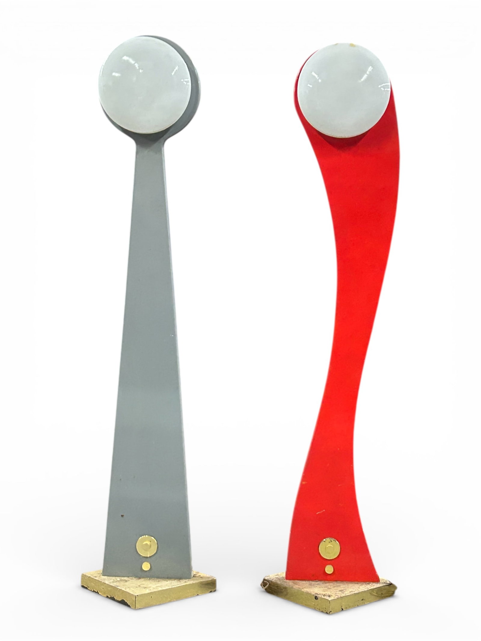 Pair of Modern Nova of California Floor Lamps. (1 of 12)