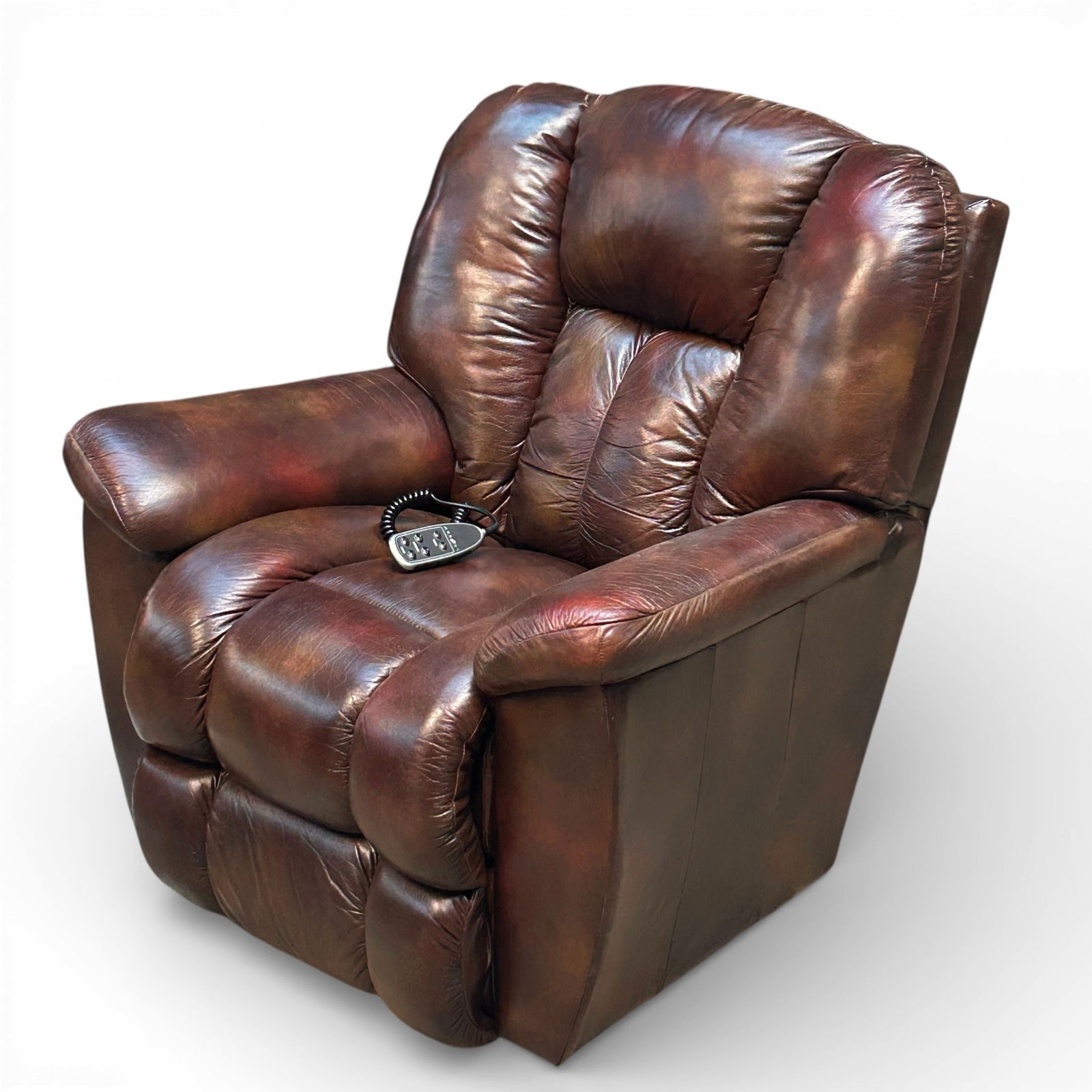 La-Z-Boy Leather Power Recliner. (1 of 10)