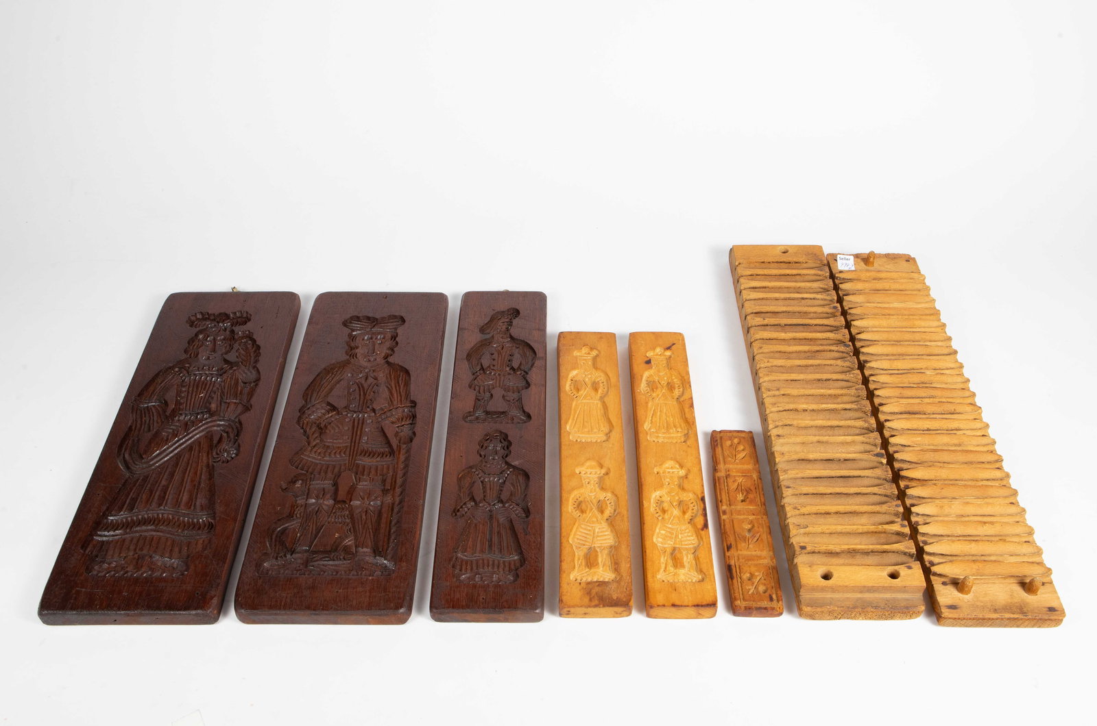 Antique Wooden Molds - Cookies & Cigars. (1 of 5)