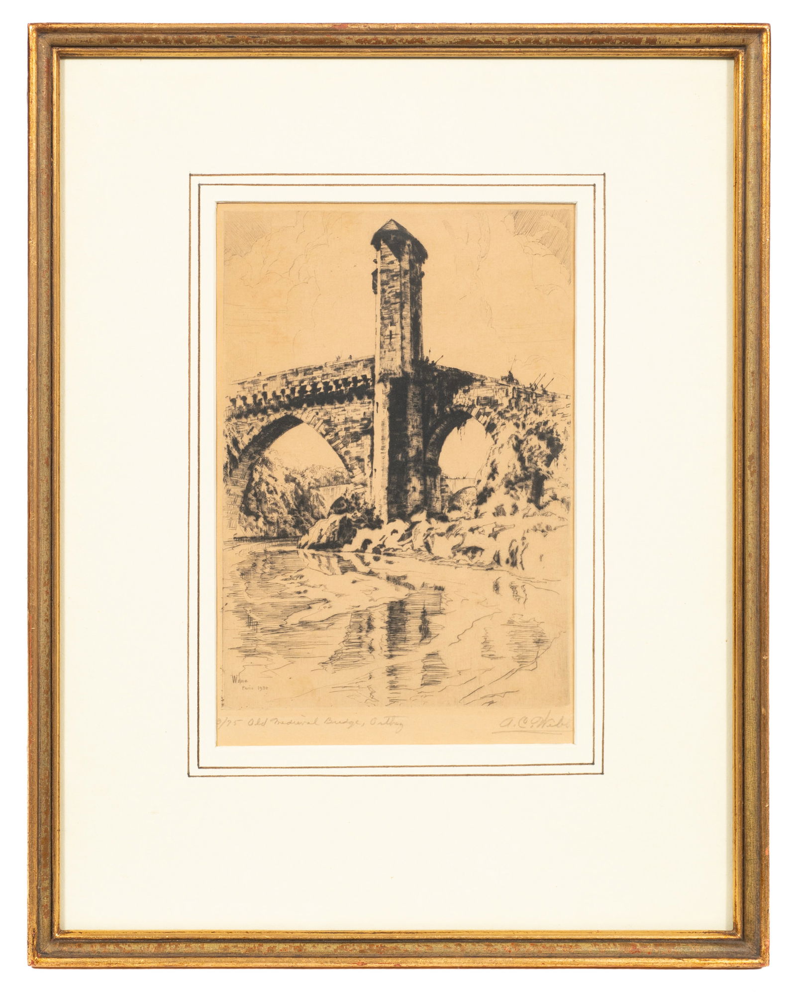 Three Etchings - Gaugengigl, Smith, Webb. - 2