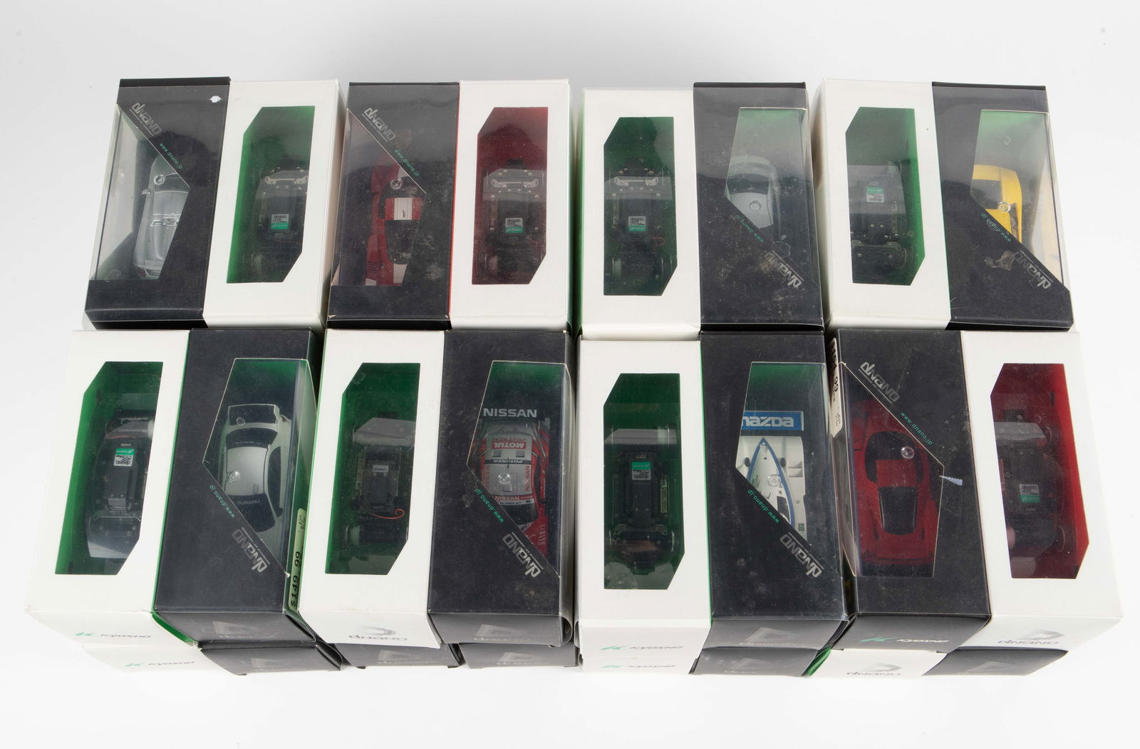Lot of 14 Kyosho Dnano Mini RC Cars & More. (1 of 6)