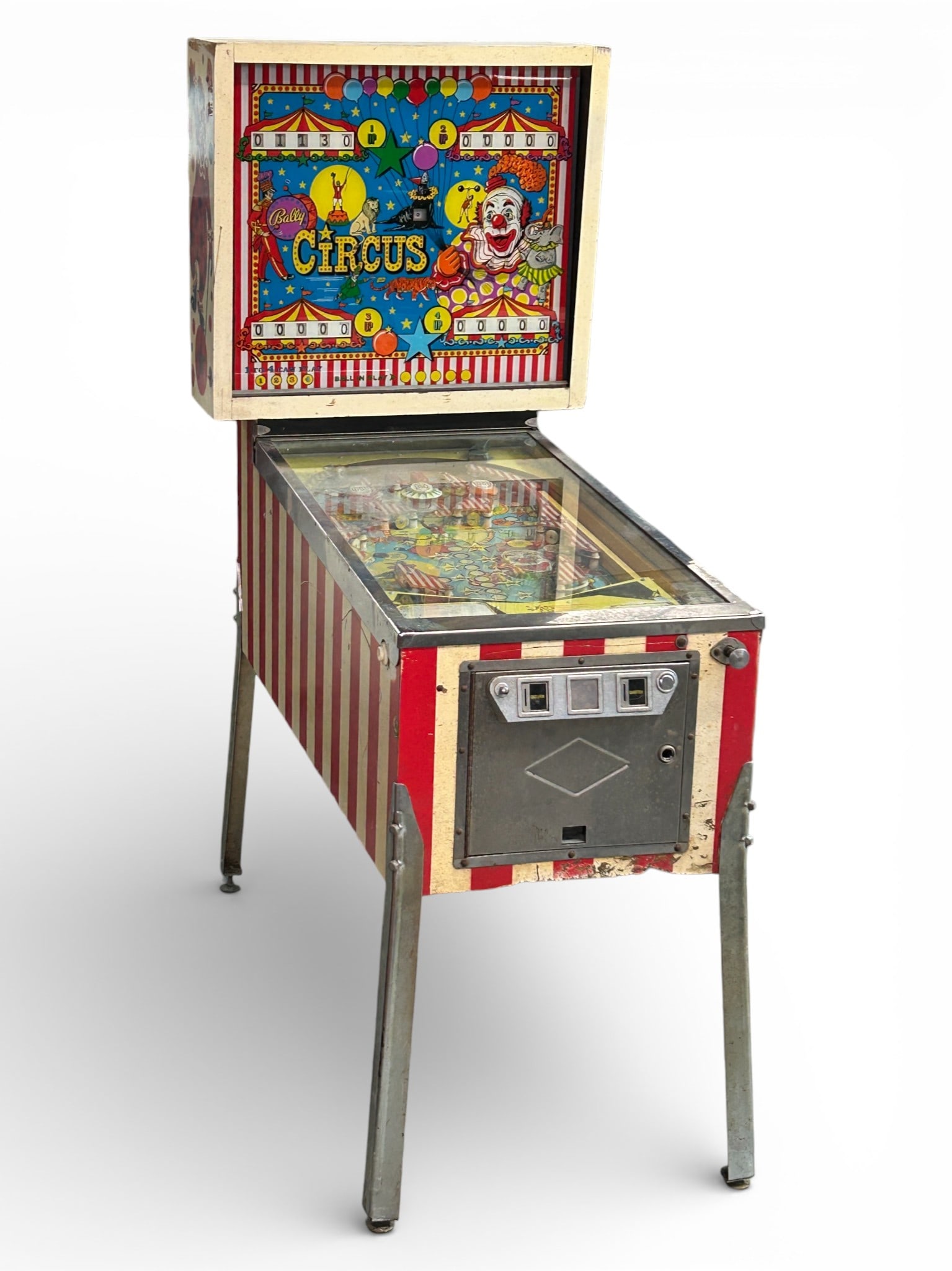 Vintage Bally Circus Pinball Machine - As Is. (1 of 16)