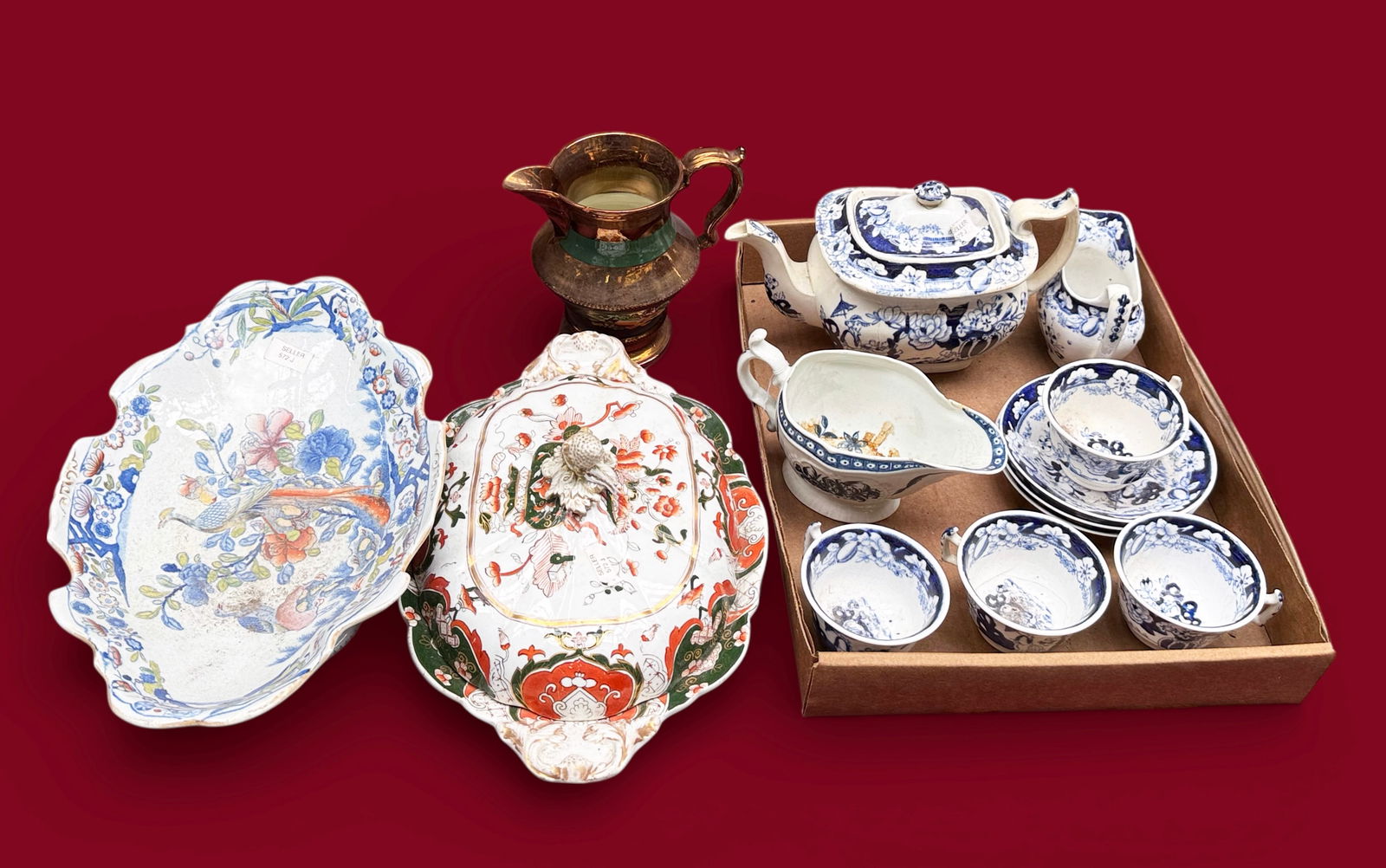Lot of China - Mason's Ironstone, Rathbone, More. (1 of 2)