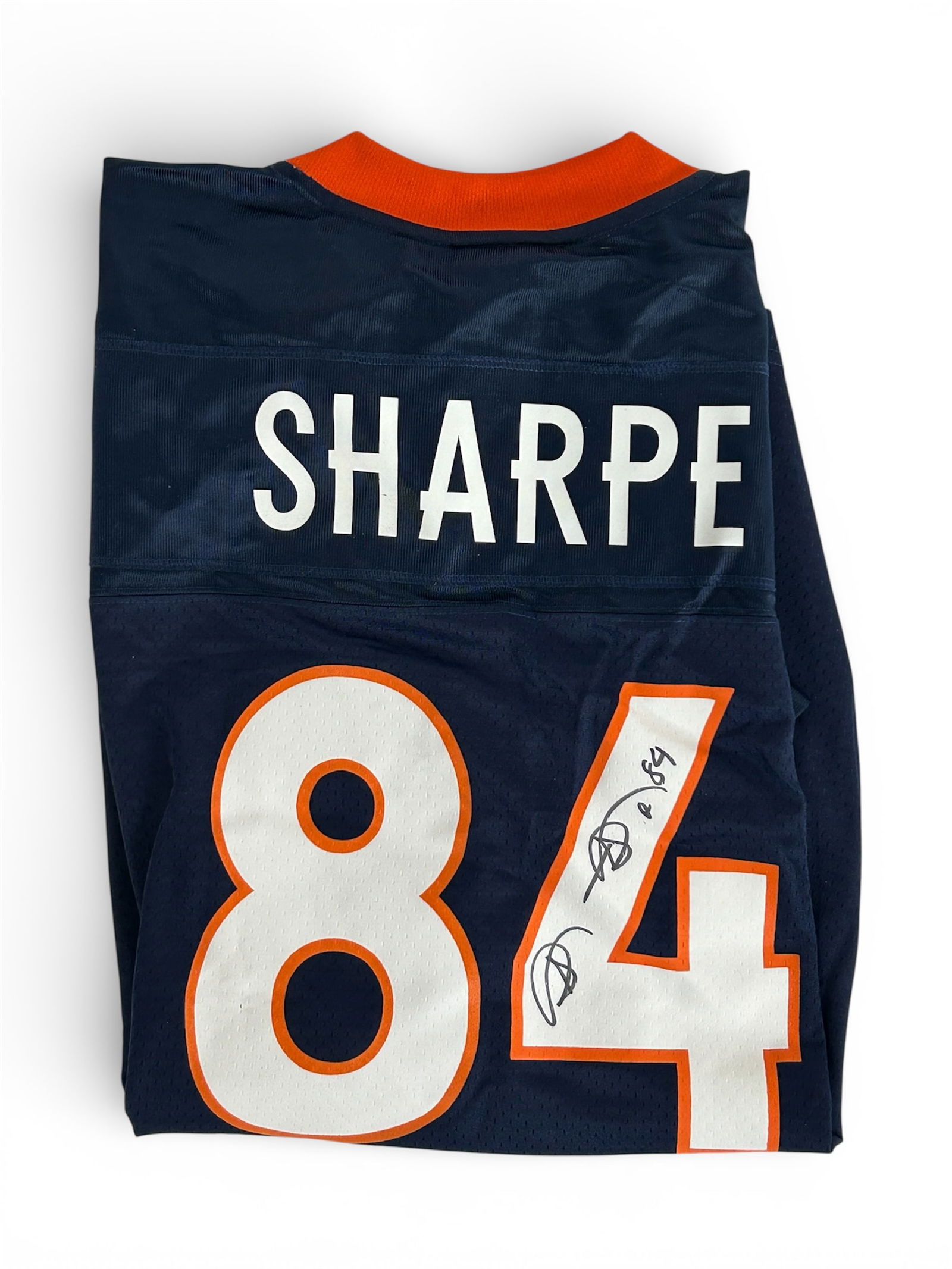 Shannon Sharpe #94 Autographed Broncos Jersey. (1 of 10)