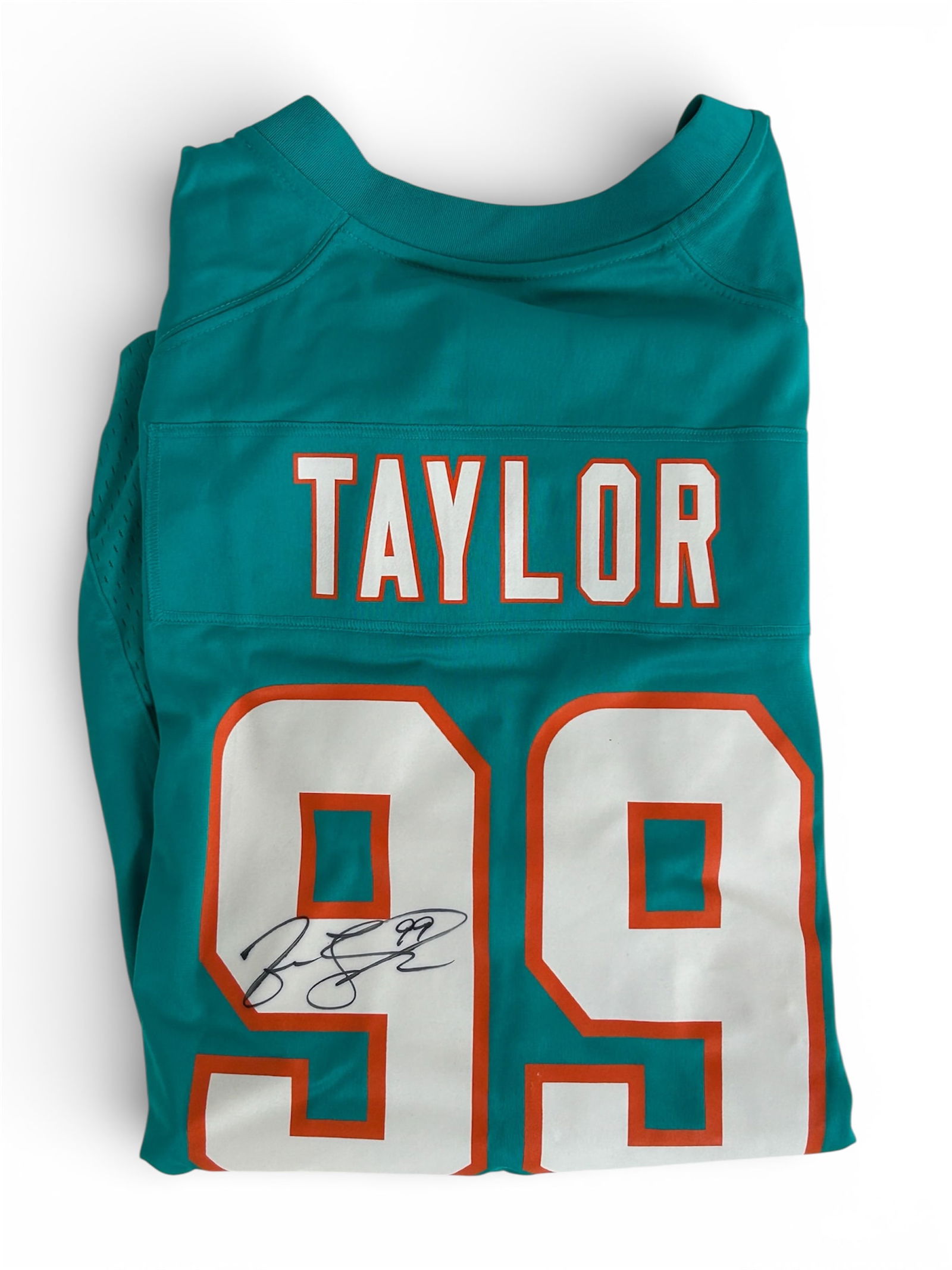 Jason Taylor #99 Autographed Miami Dolphins Jersey (1 of 10)