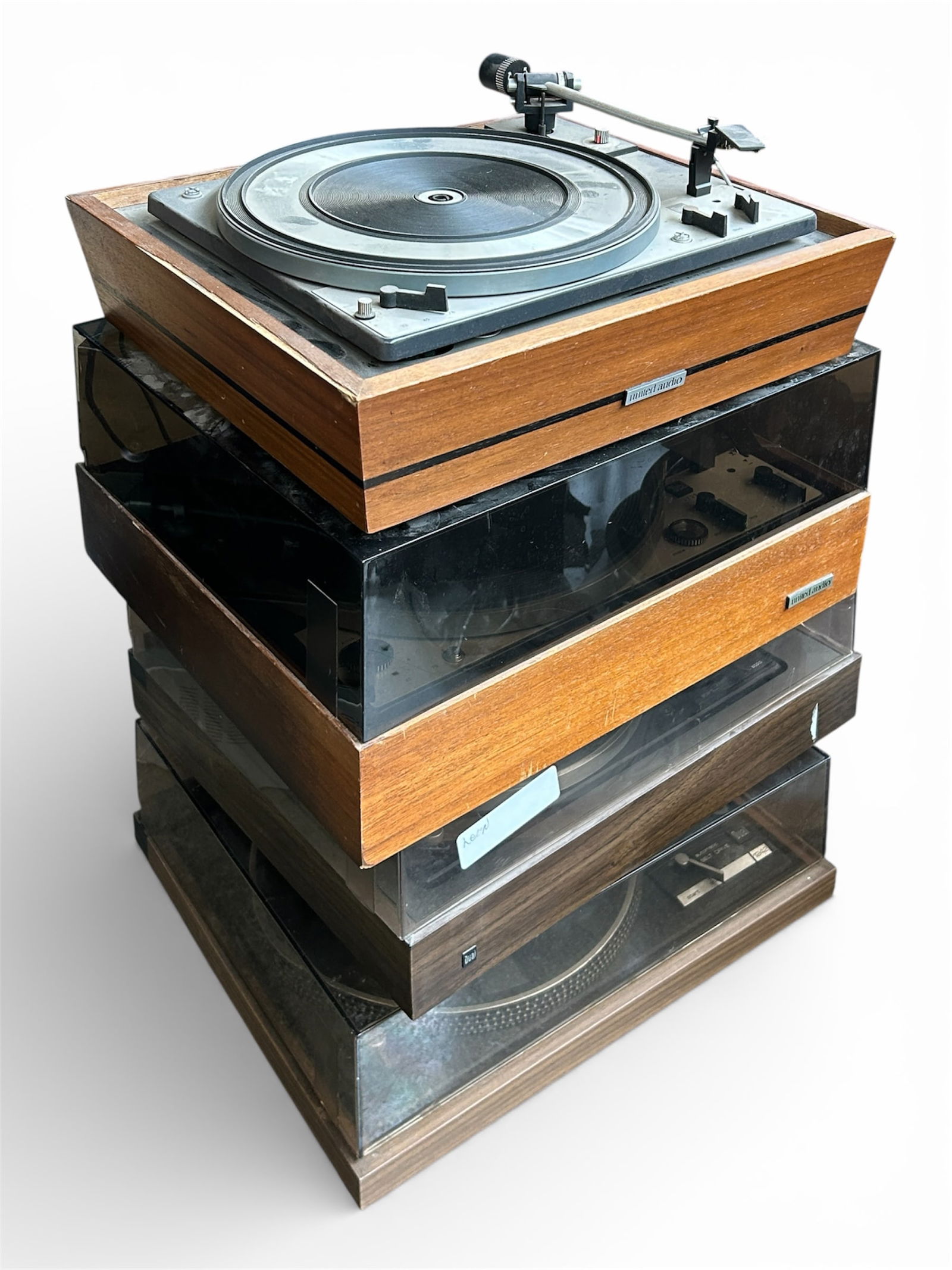 4 Vintage Dual Turntables - 1237, 1242, 1229, 1209 (1 of 5)