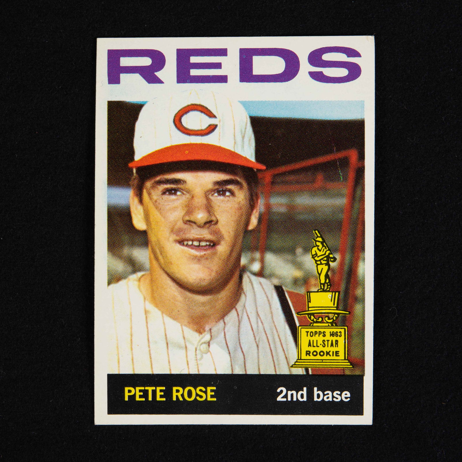 Pete Rose All Star Rookie Card, Topps #125. (1 of 2)
