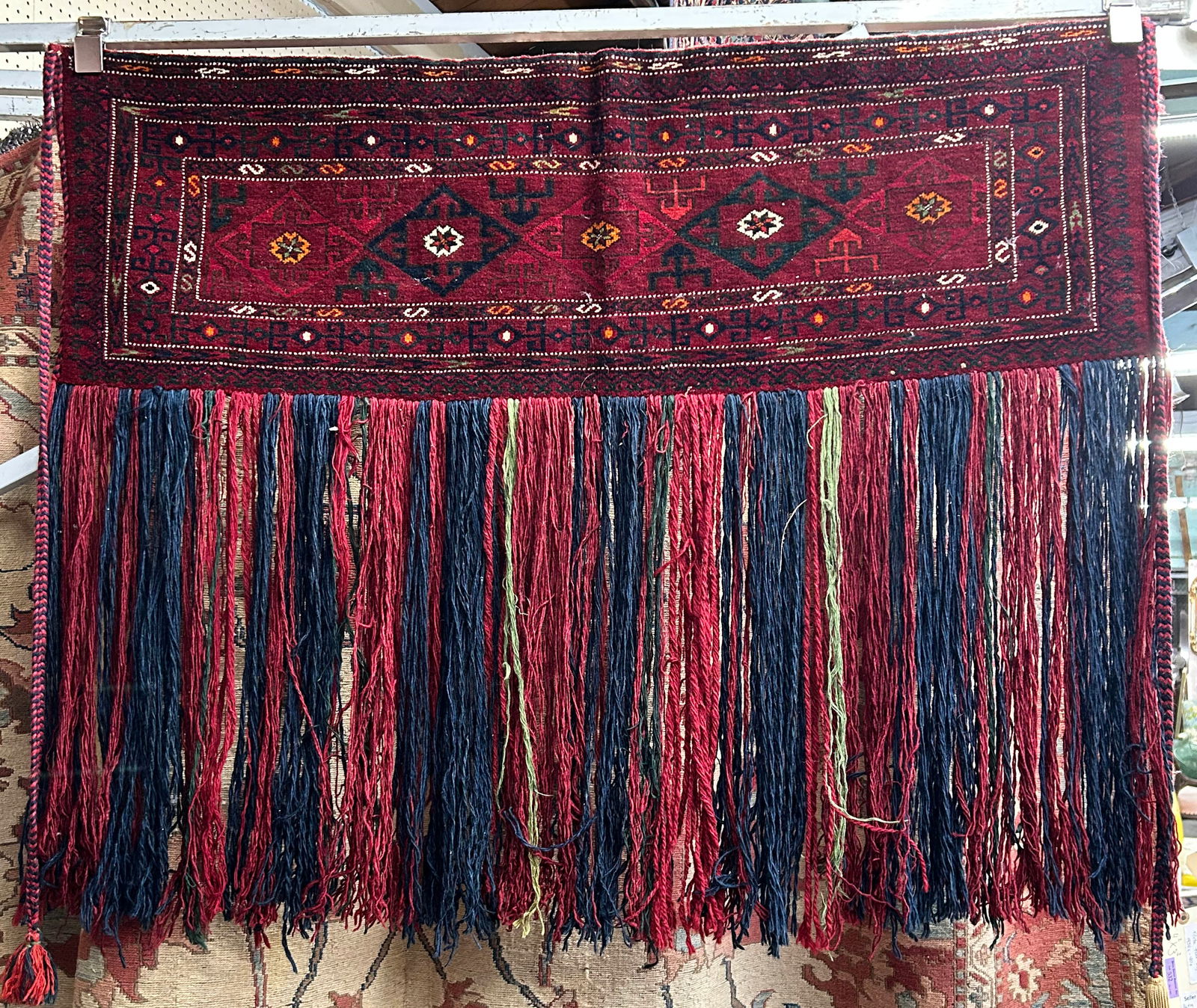 3' 3" x 4' 2" Afghan Turkoman Torba Tent Bag. (1 of 1)