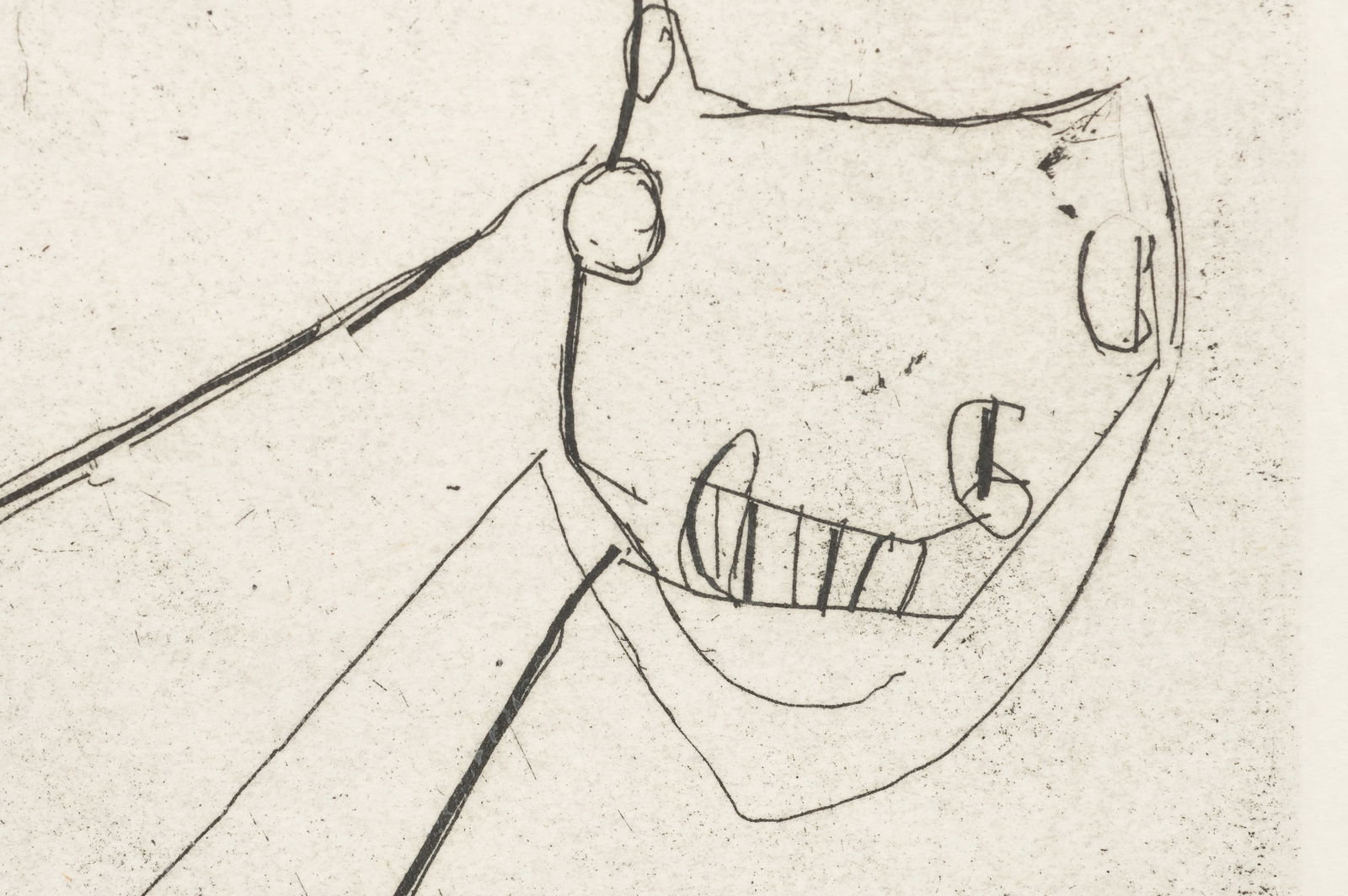 L'Invocation, Equestrian Etching by Marino Marini. - 3