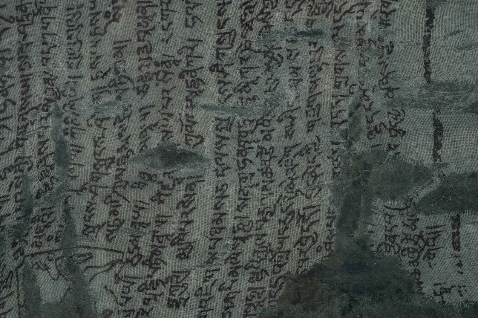 Contemporary Tibetan Calligraphy Work, Signed. - 2