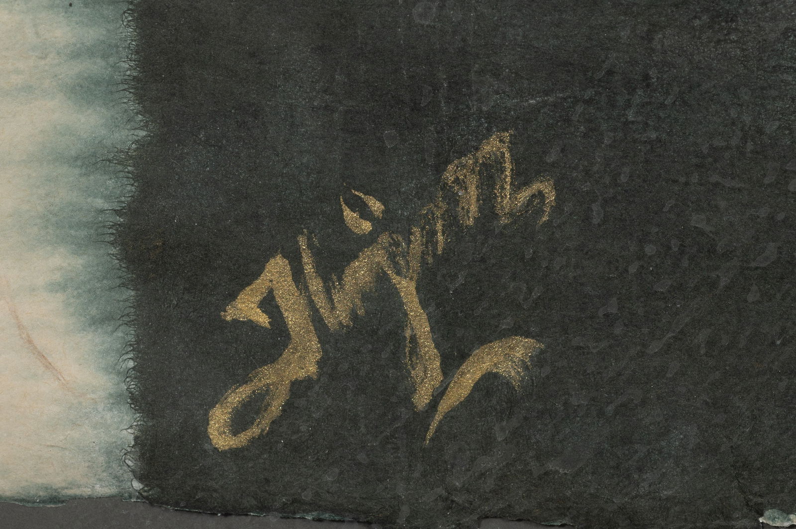 Contemporary Tibetan Calligraphy Work, Signed. - 3