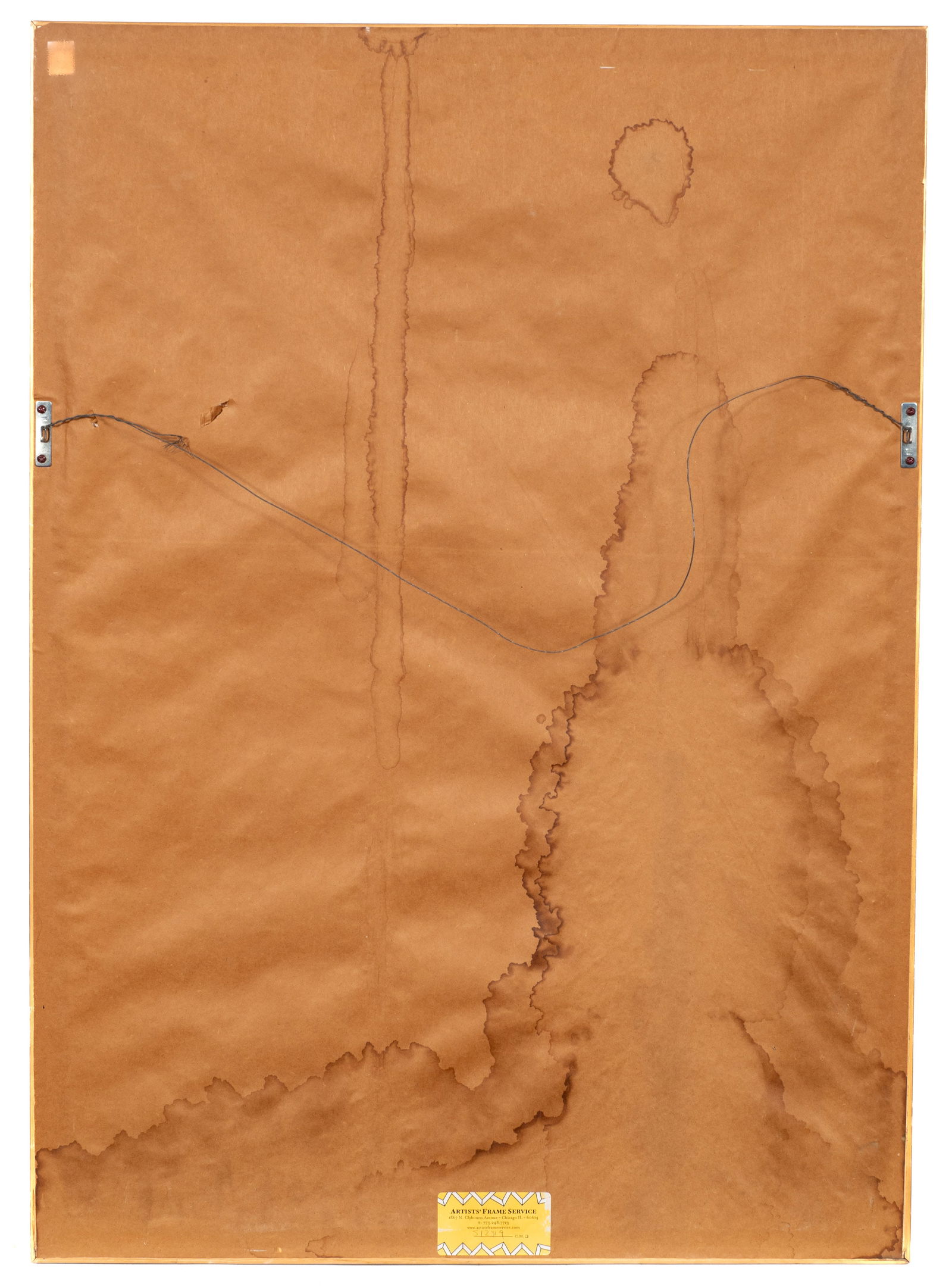 Contemporary Tibetan Calligraphy Work, Signed. - 4