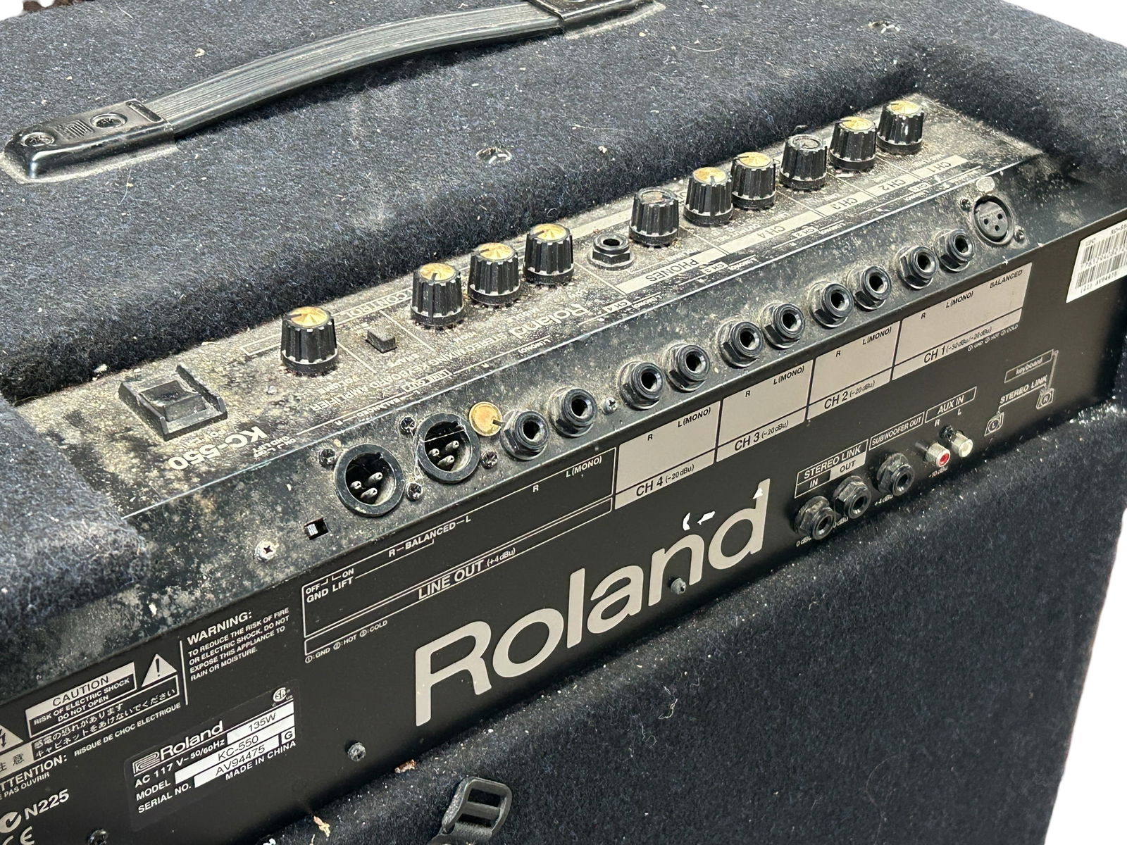 Roland Electronics Amplifier & Gemini Speaker. - 6