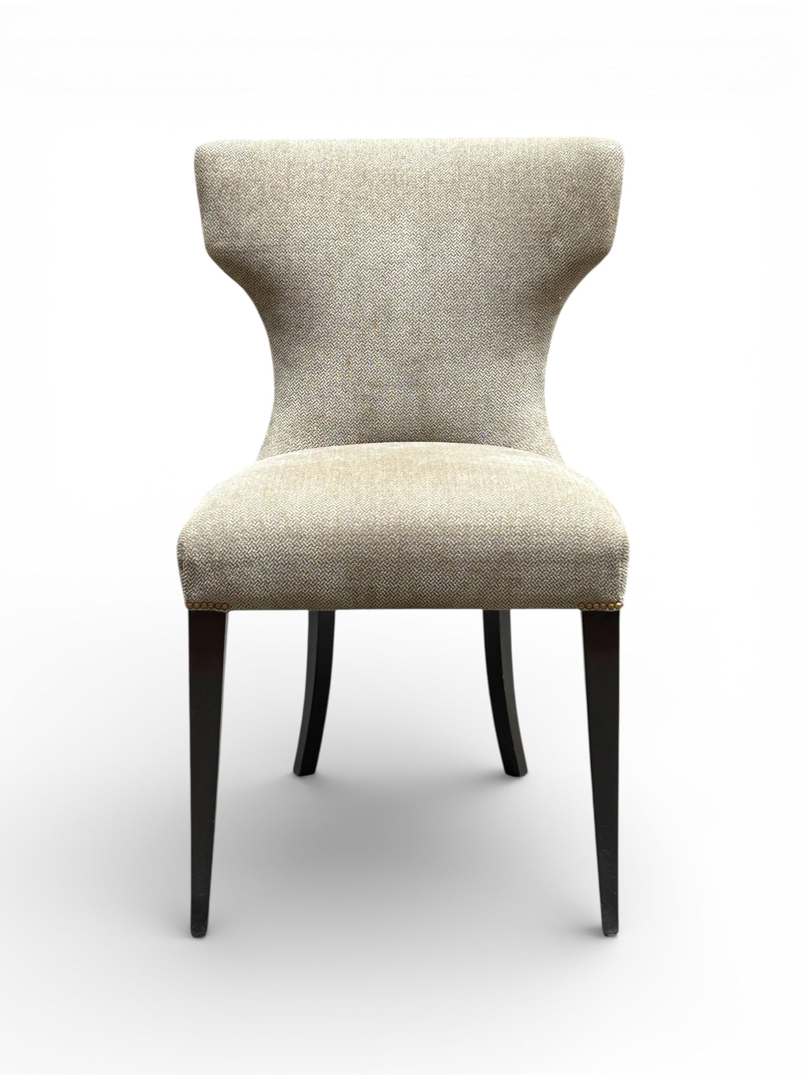 Sunburst Pattern Round Dining Table w/ 4 Chairs. - 7