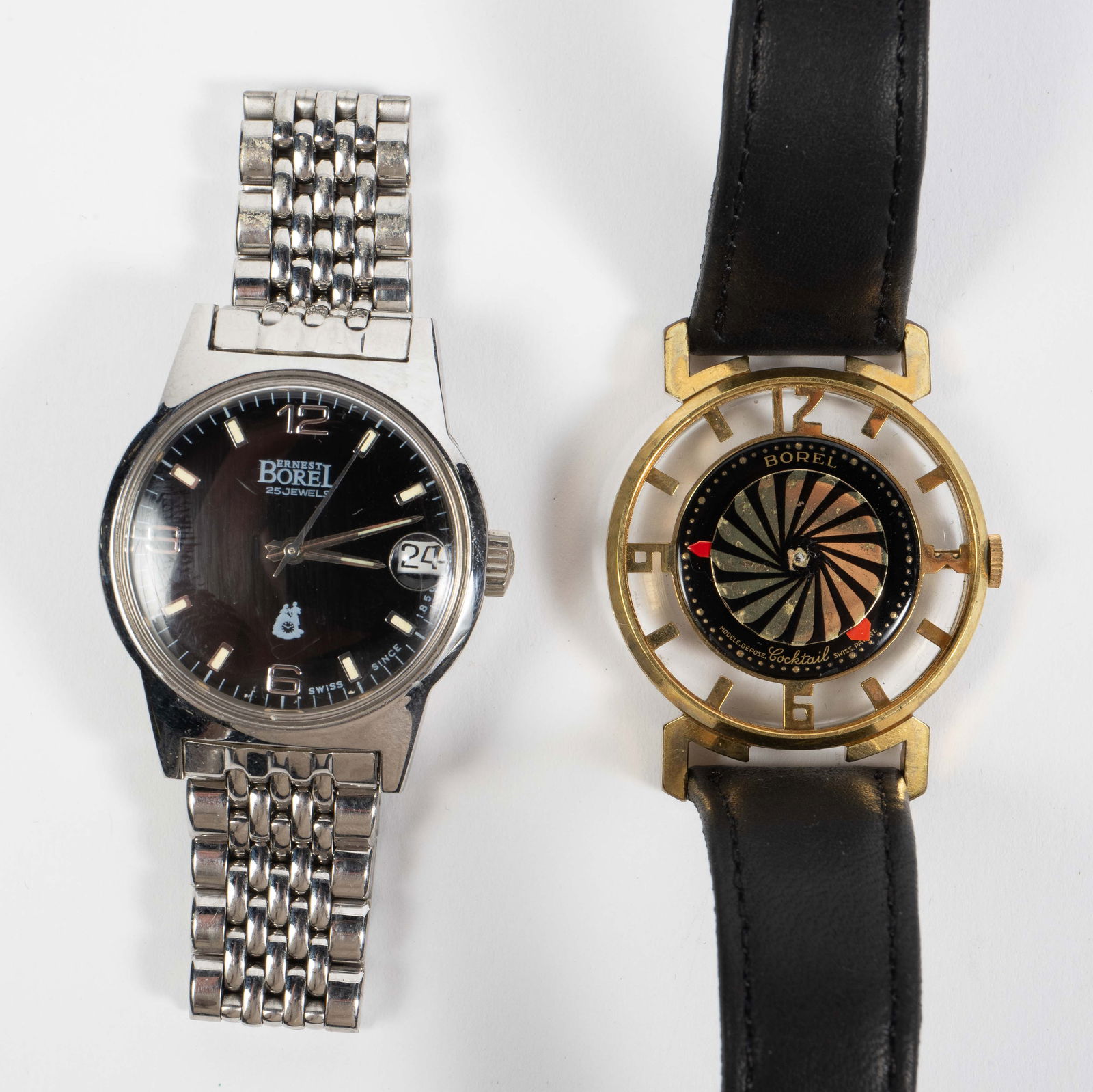 2 Borel Watches - Kaleidoscope & 25 Jewels Modern. (1 of 7)