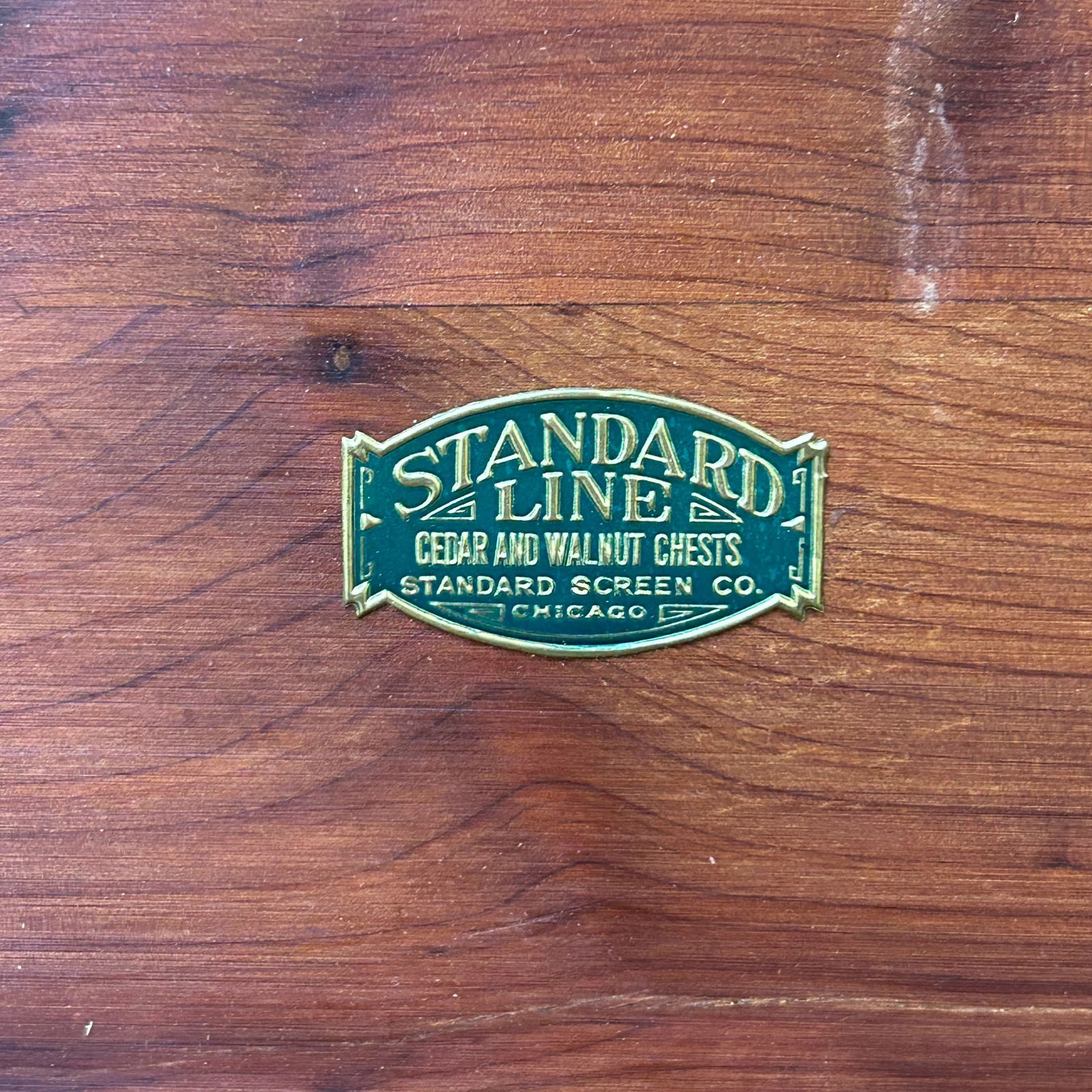 Antique Carved Walnut Trunk. - 8