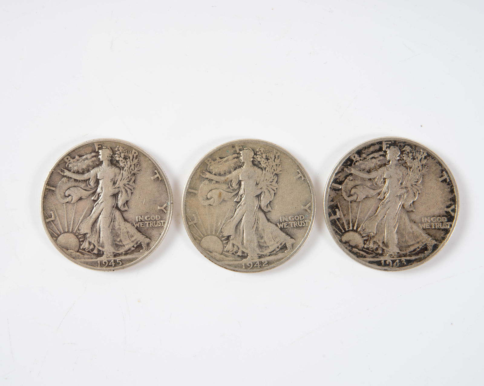 11 Mostly Silver Mixed U.S. Circulated Coins. - 5