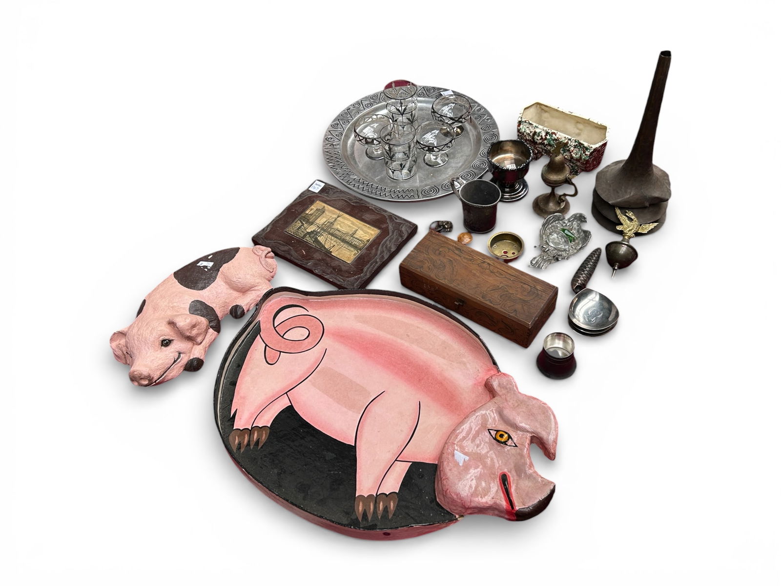 Various Items - Buffet Lithograph, Wilton, Wallace (1 of 9)