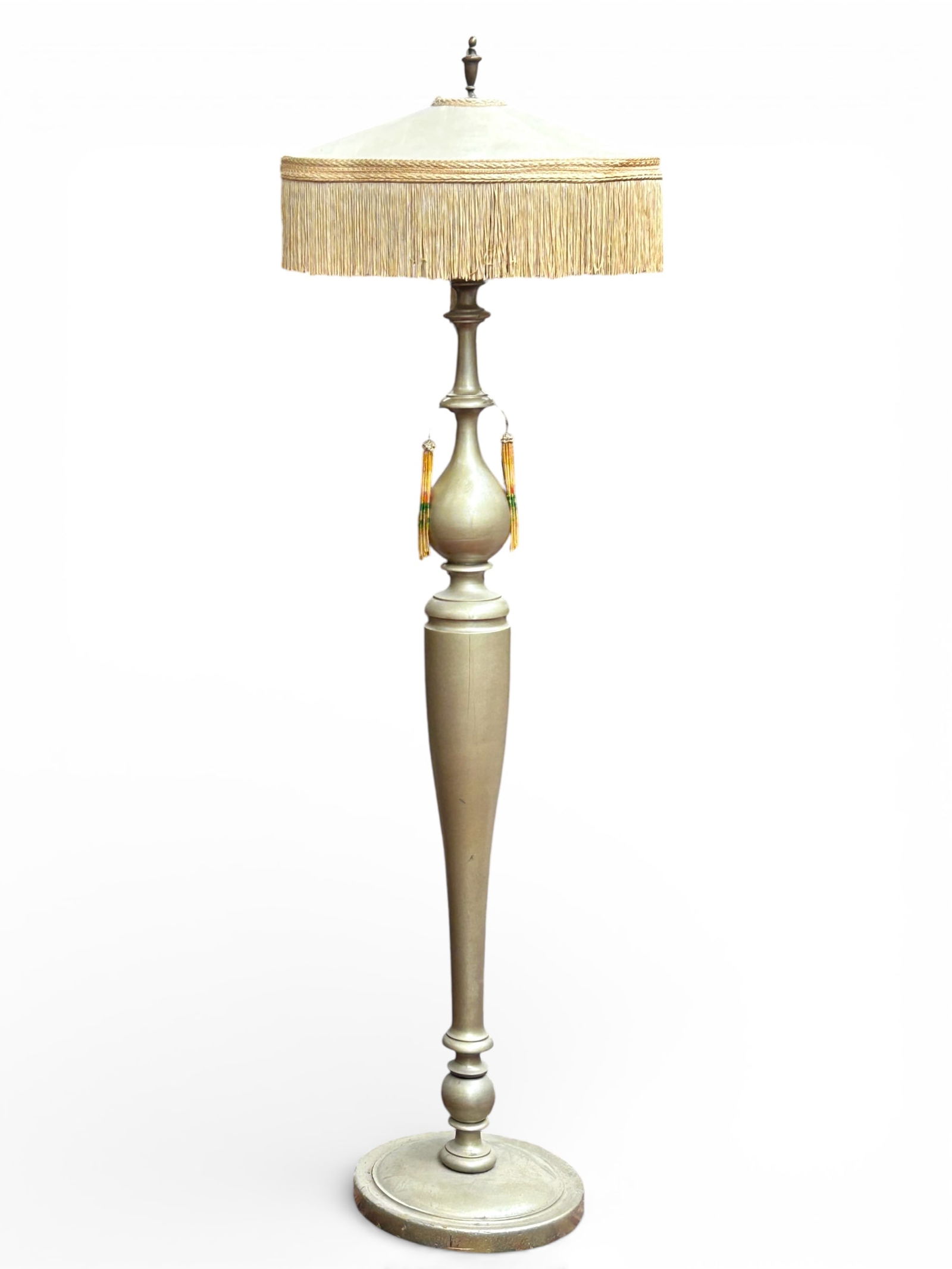 Vintage Wood Floor Lamp. (1 of 6)