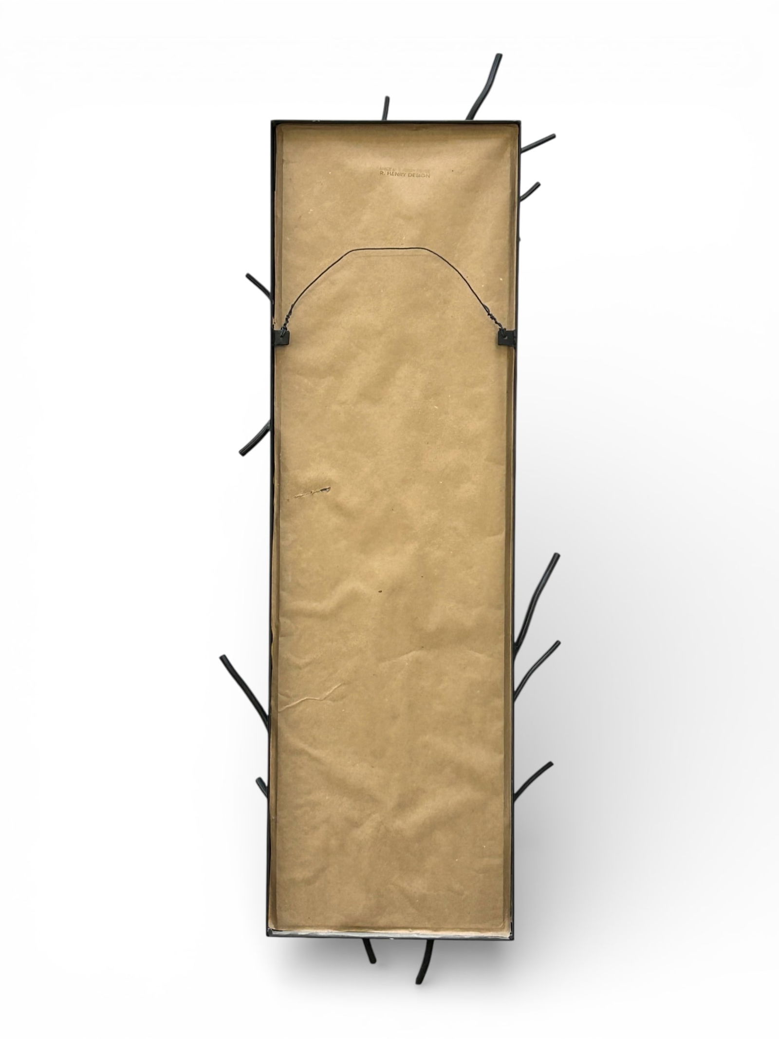 Tree Branch Metal Wall Mirror. - 5