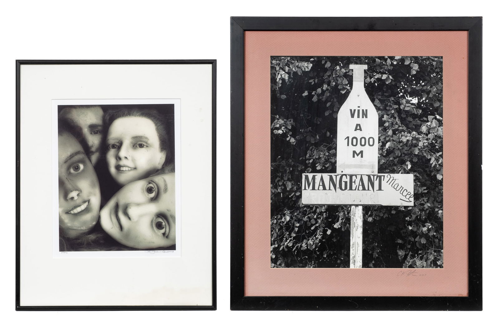 Lot of Two Photographic Prints, Early 2000's. (1 of 12)