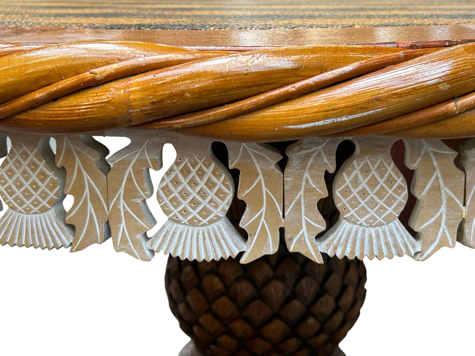 Mackenzie-Childs Dining Table & Chairs. - 8