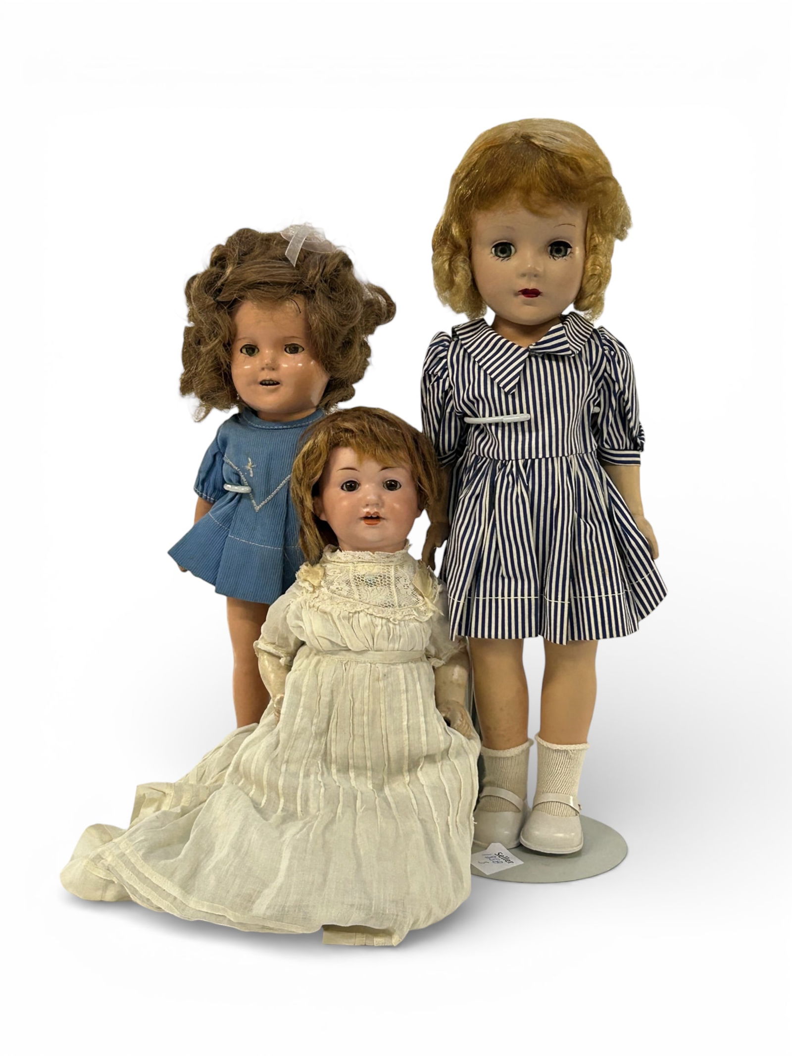 3 Sleepy Eye Dolls - Shirley Temple, Ideal Toni. (1 of 16)