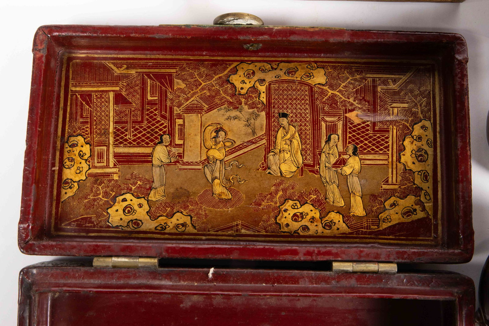 12 Artisanal Ethnographic Boxes - Lacquer - 3