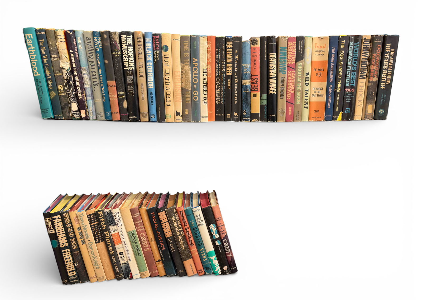 Lot of 58 Vintage Science Fiction Novels. (1 of 6)