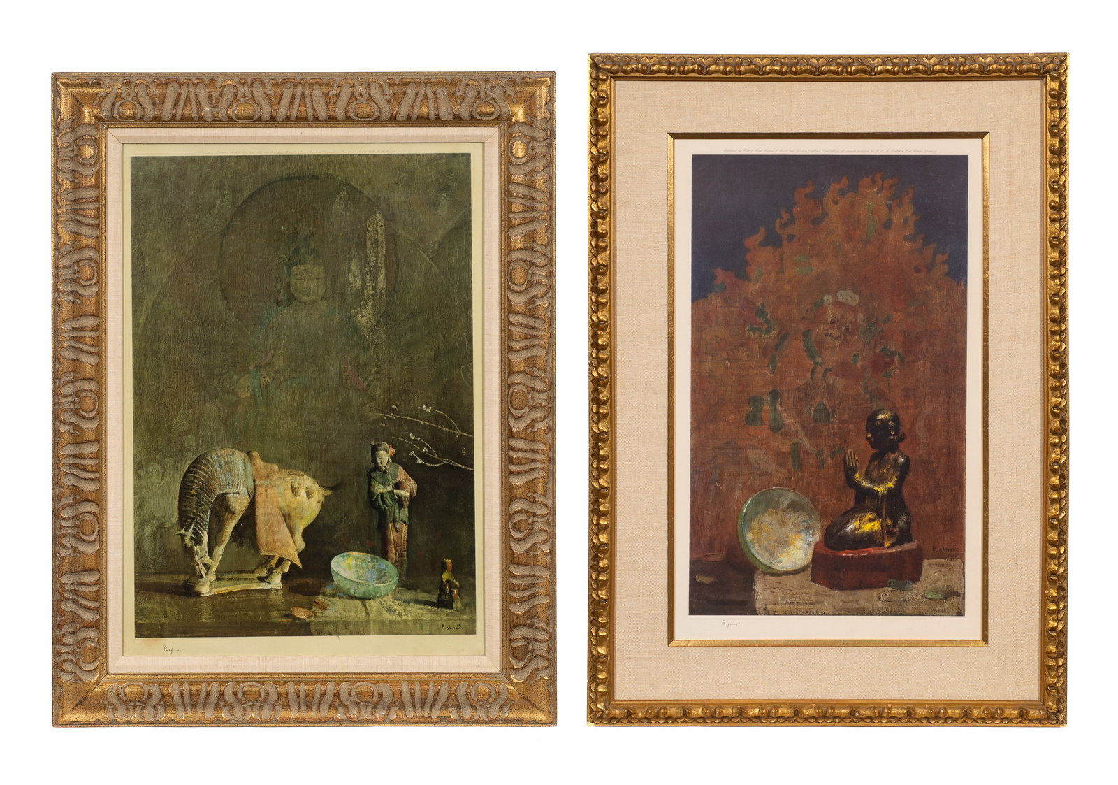 Lot of Two Hovsep Pushman Prints, Signed. (1 of 12)