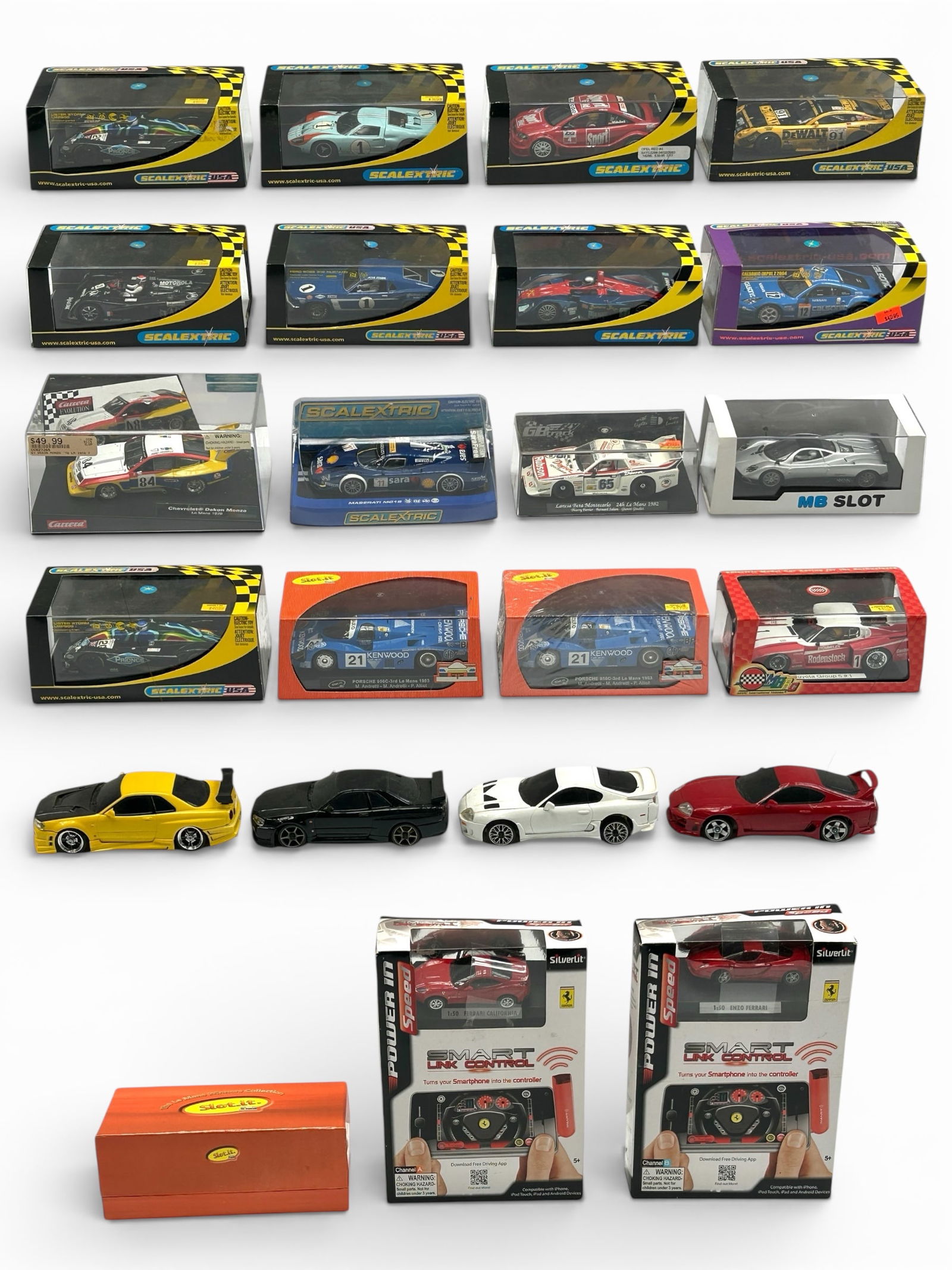 Lot: Scalextric, Slot.it, & Other Electric Cars. (1 of 8)