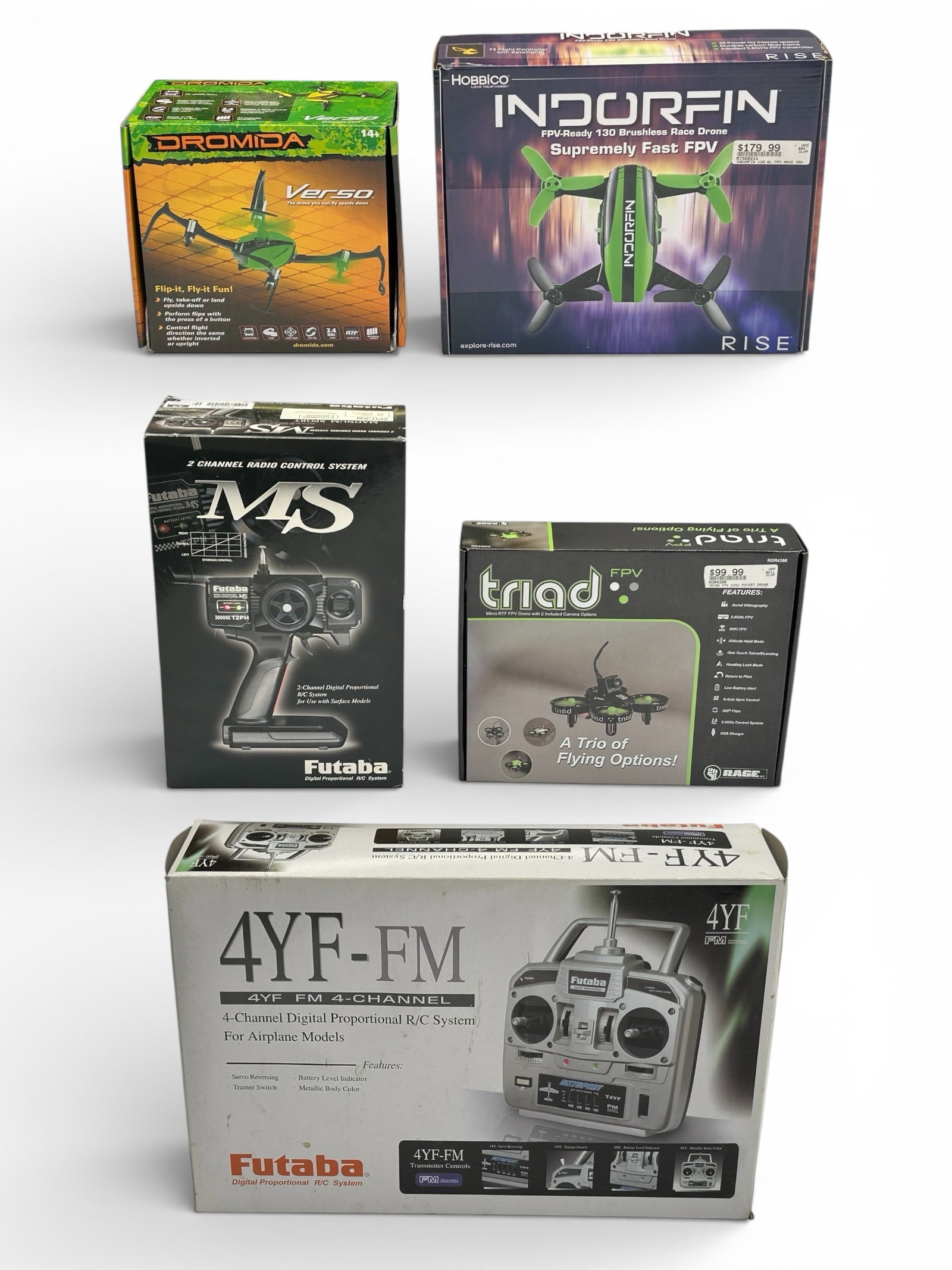 Lot: Drones and Remote Control Accessories. (1 of 4)