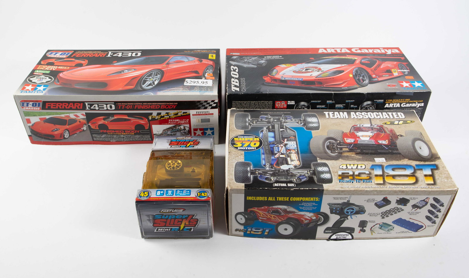 Lot: Tamiya & Team Associated Kits, etc. (1 of 11)
