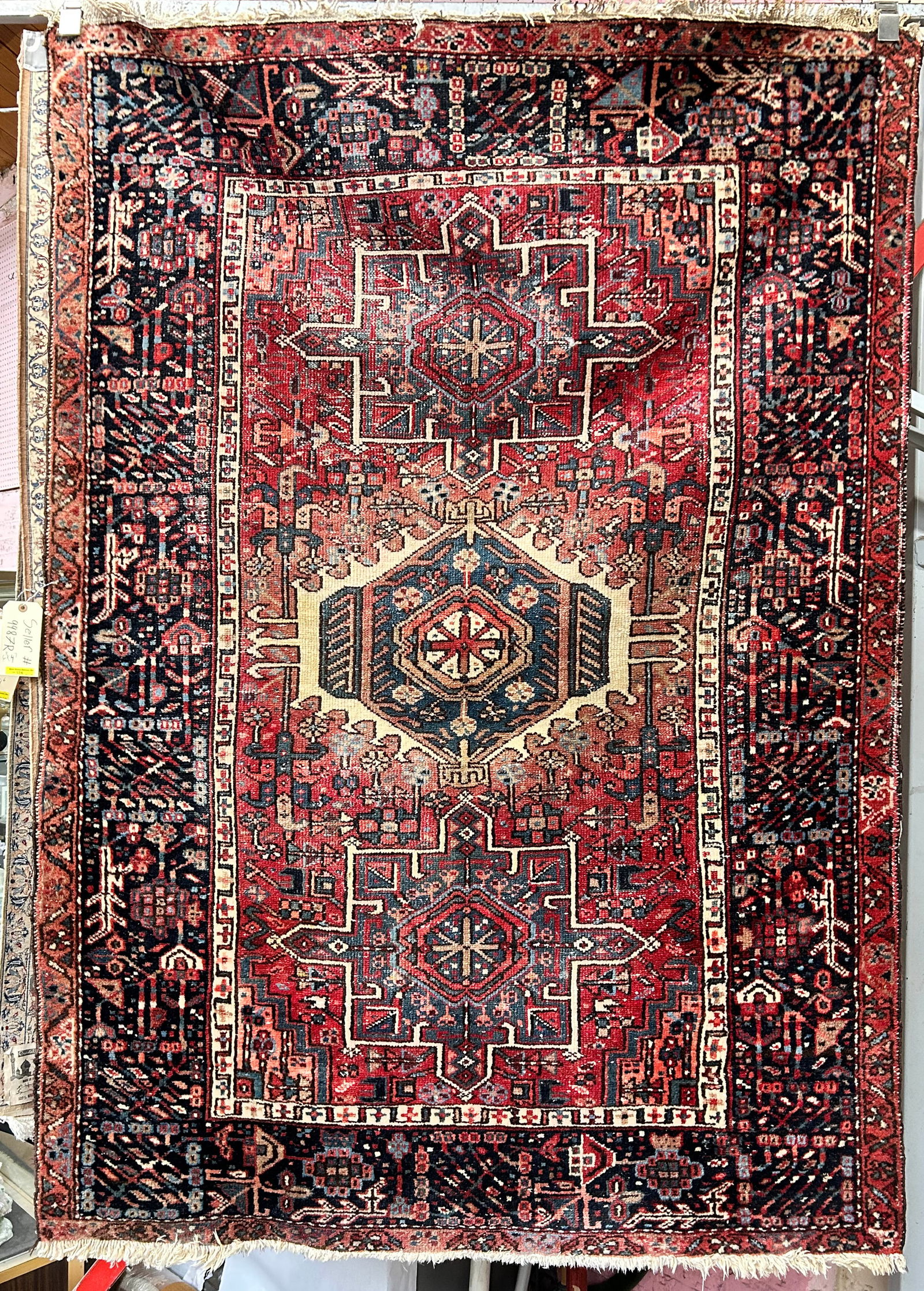 4' 7" x 6' 4" Heriz or Serapi Rug. (1 of 5)