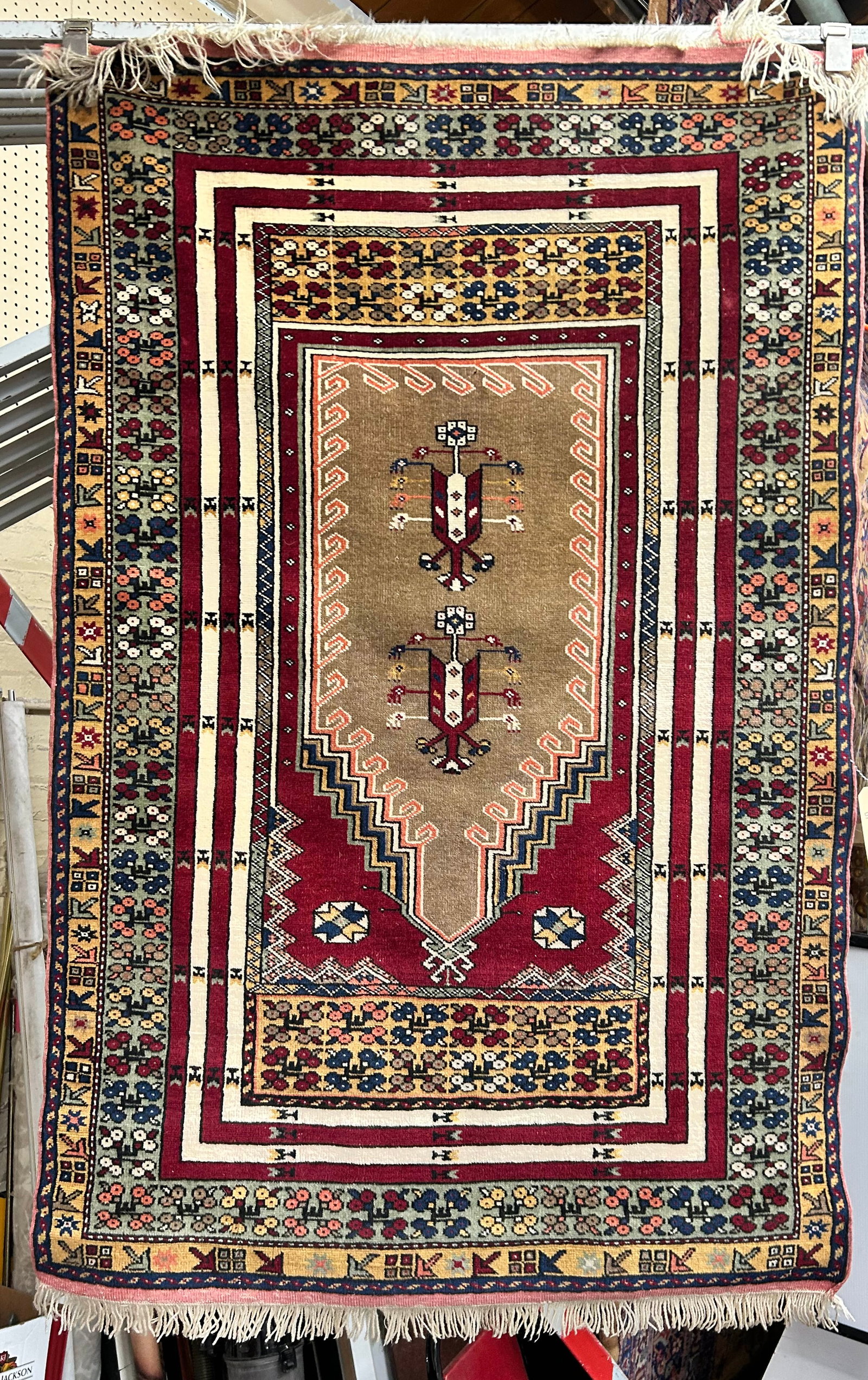 4' x 5' Turkish Prayer Rug. (1 of 3)