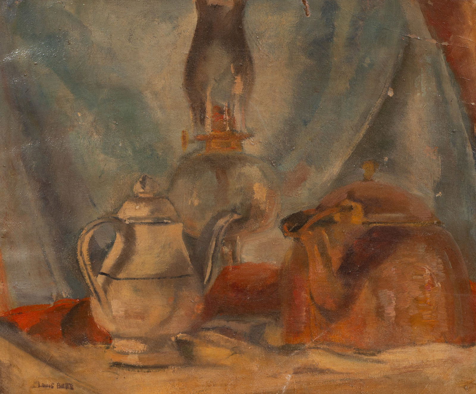 Small Still Life Painting, Louis Betts. (1 of 6)