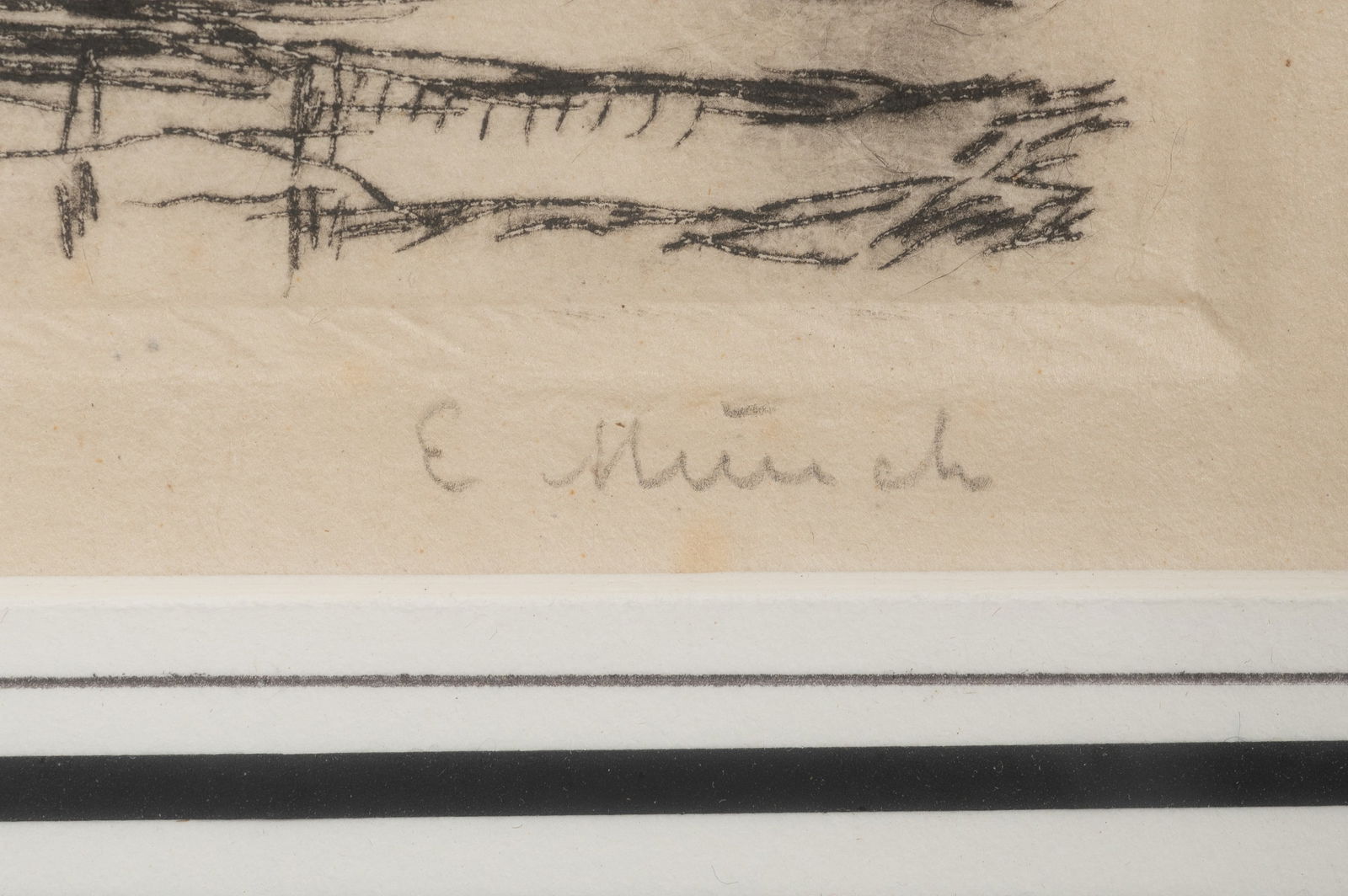 From Asgardstrand, Edvard Munch Etching. - 4