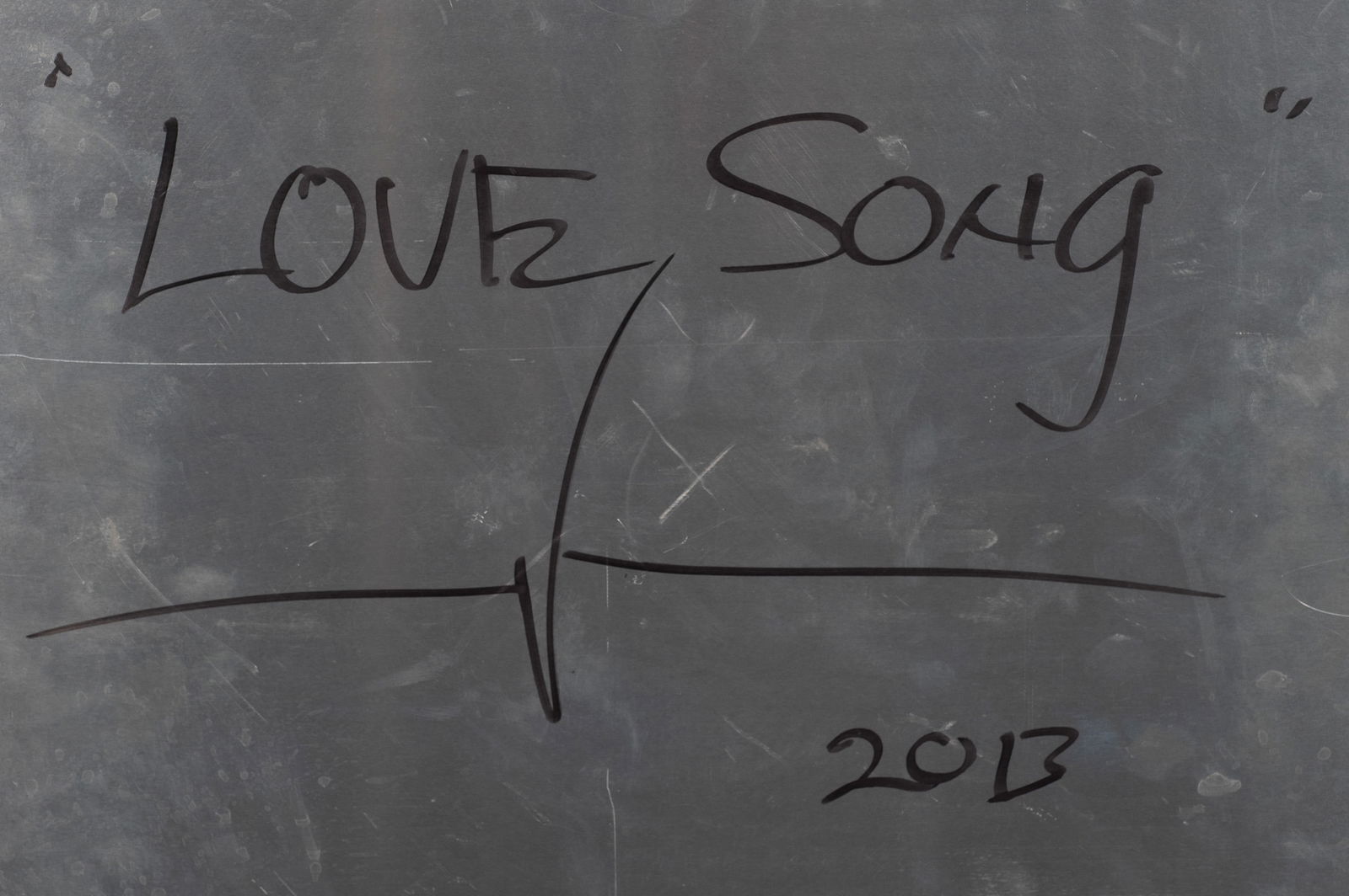 Two Piece Lot of Artwork - Both Signed.: This lot contains two works of art: "Love Song", a 2013 mixed-media piece, signed "V", as well as a decorative painting of a Balinese dancer, signed "Abdulla..." Paperwork/Provenance: N/A Condition: B