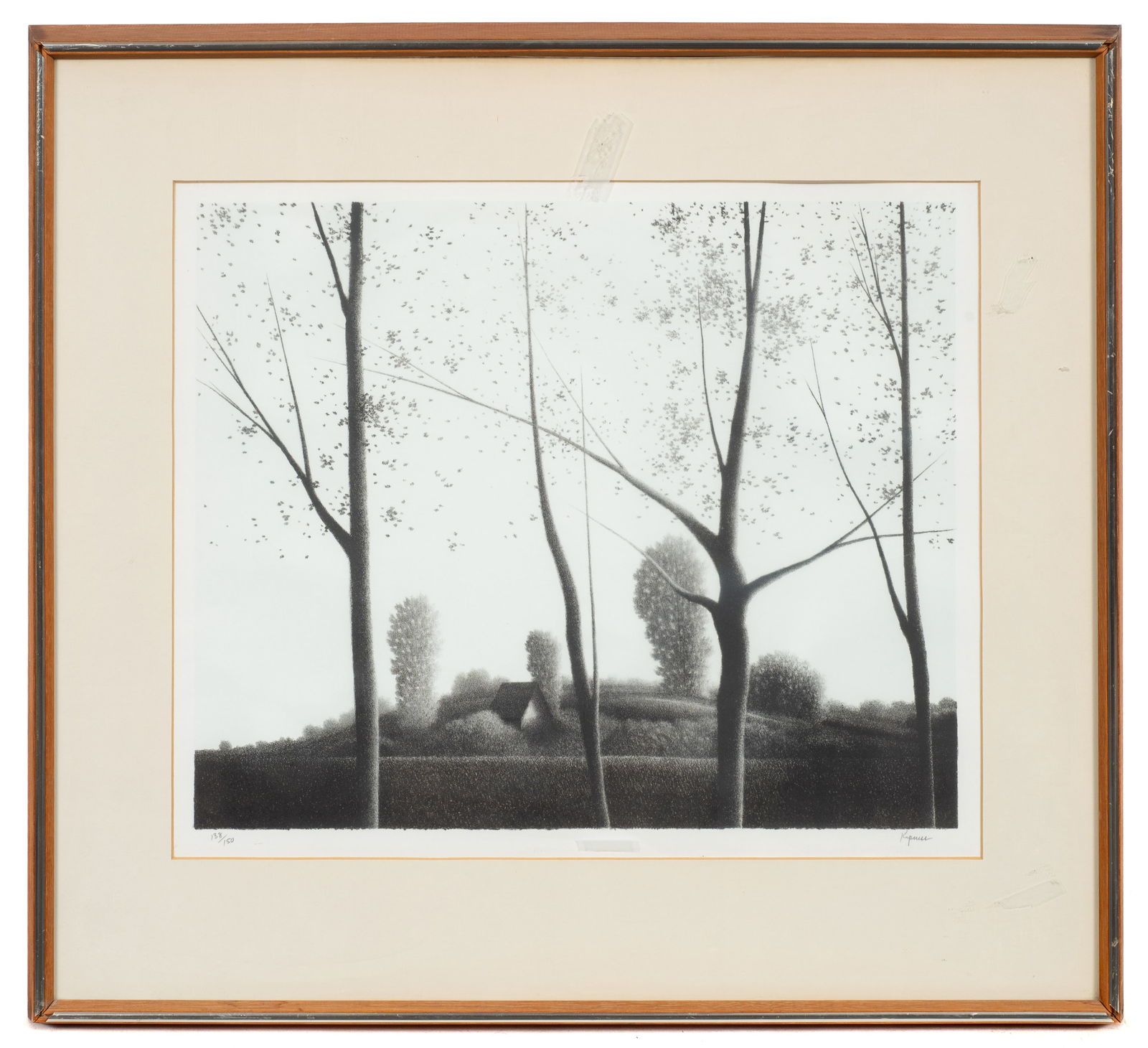 Trees and Beyond, Lithograph by Robert Kipniss. (1 of 8)