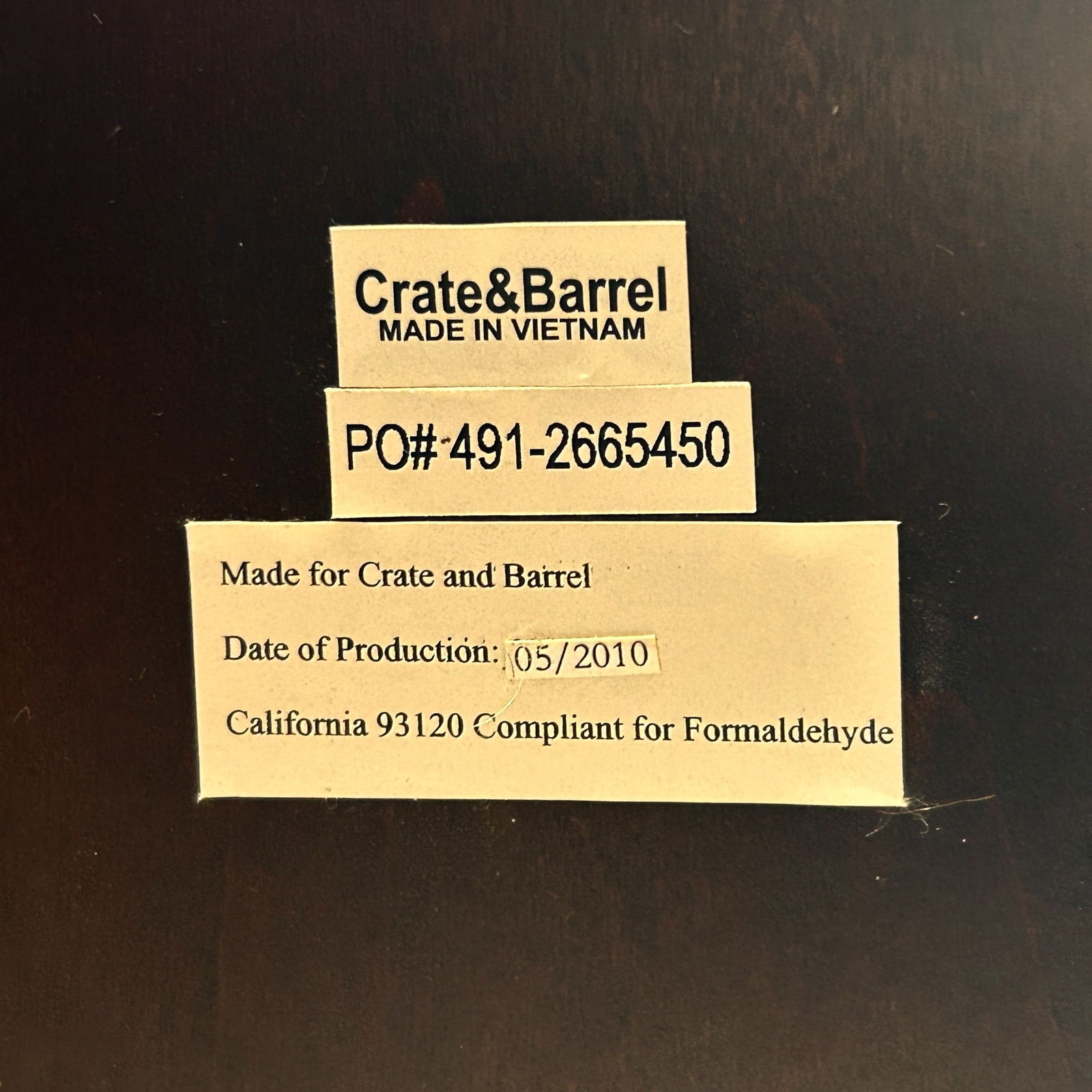 Crate & Barrel Bookcase. - 6