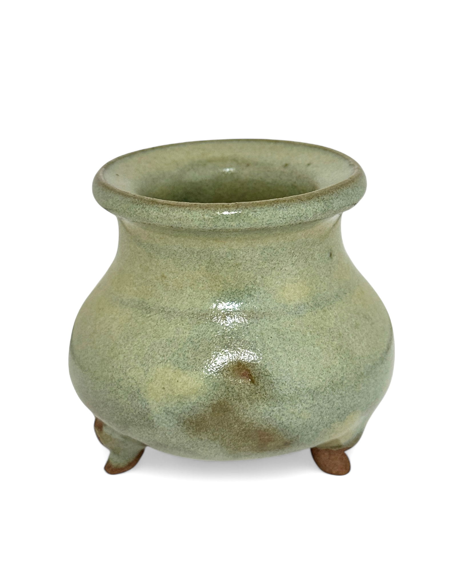 Sml Chinese Qing Dynasty? Jun Ware Incense Burner. (1 of 5)